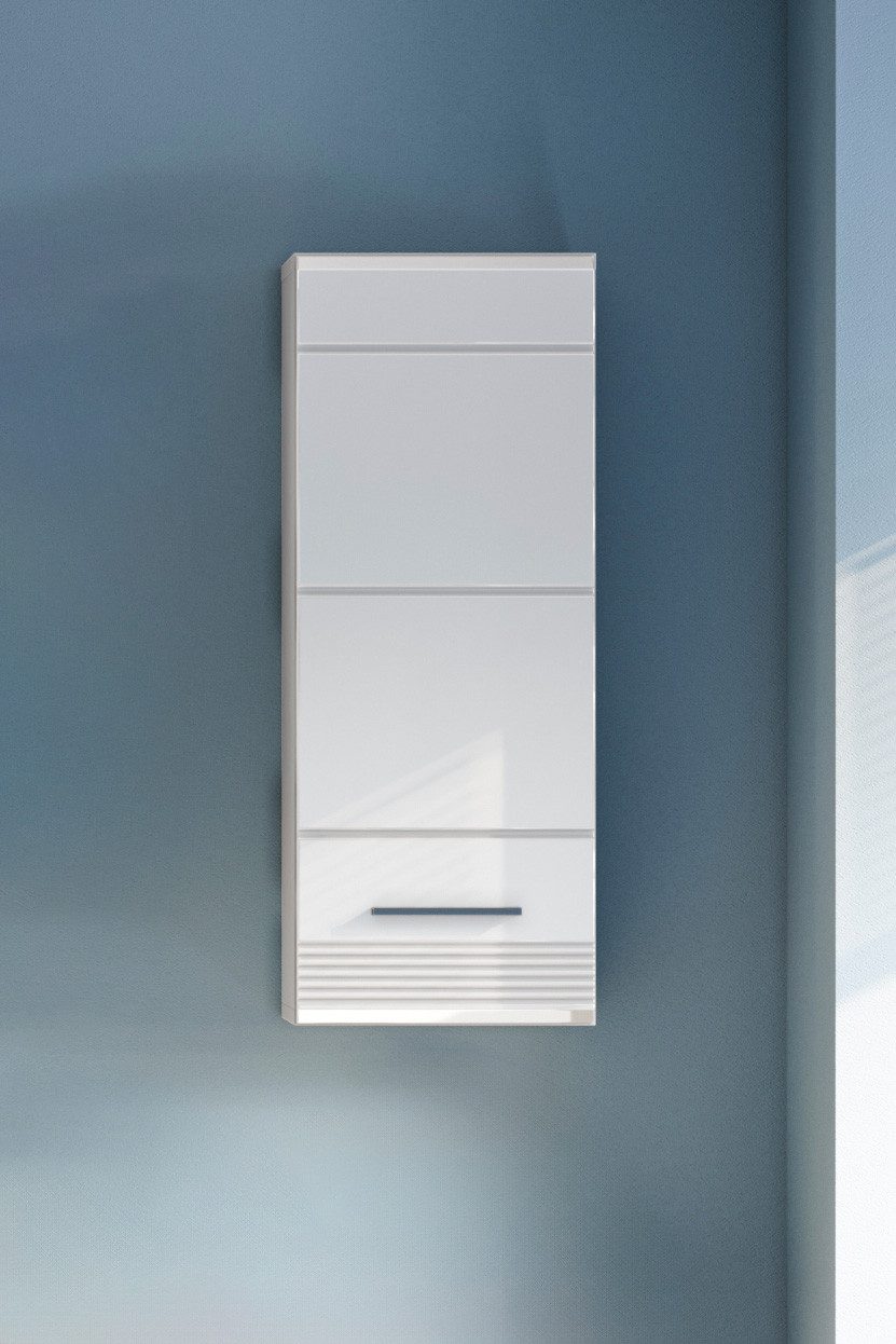 INOSIGN Hangend kastje Malmö, breedte 30 cm, 1 deur (verwisselbare deurstop), 2 planken in verschillende kleuren verkrijgbaar, badkamermeubels, badkamerkast, kast, badkamer