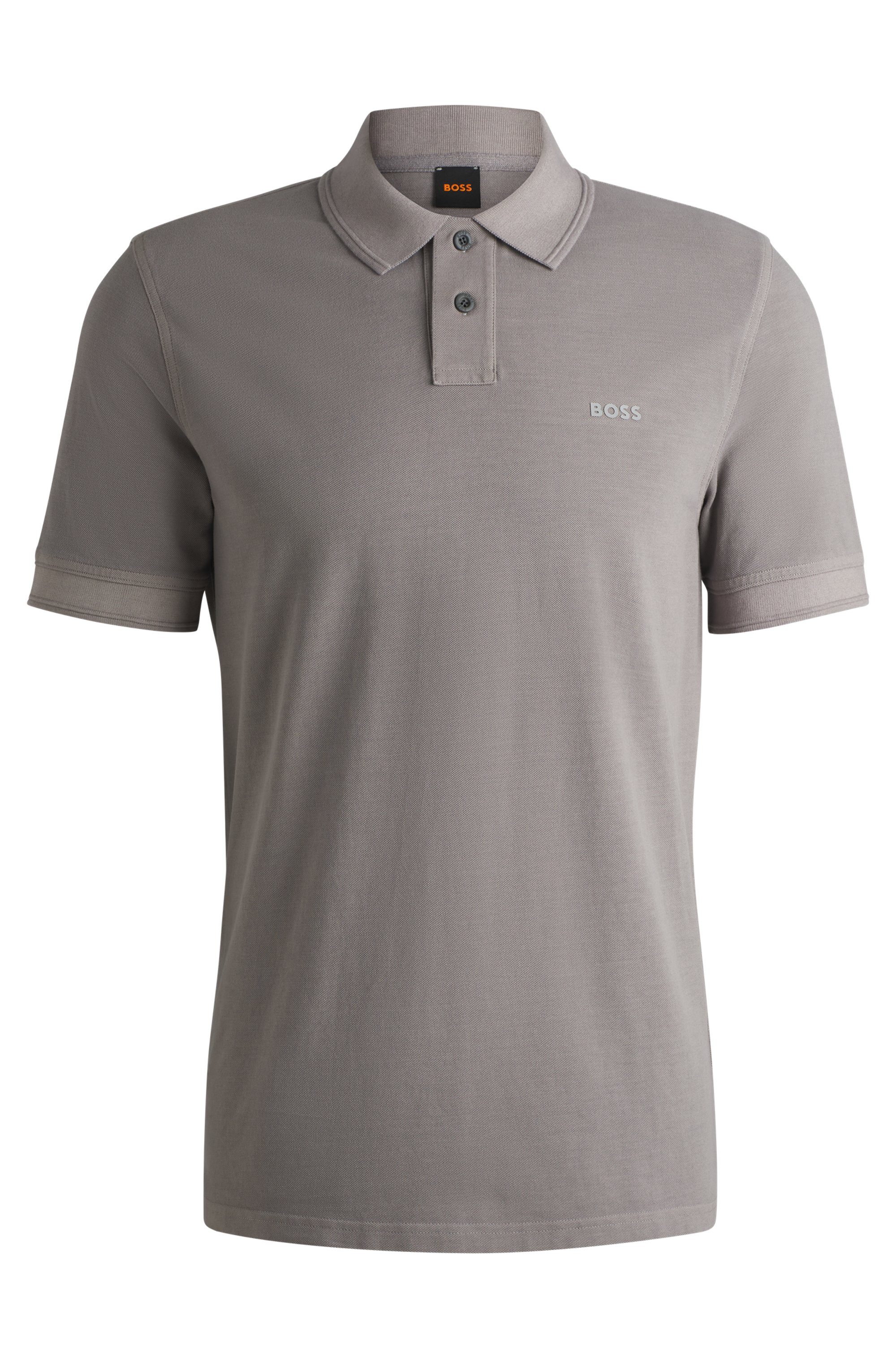 Boss Orange Poloshirt Prime met een polokraag