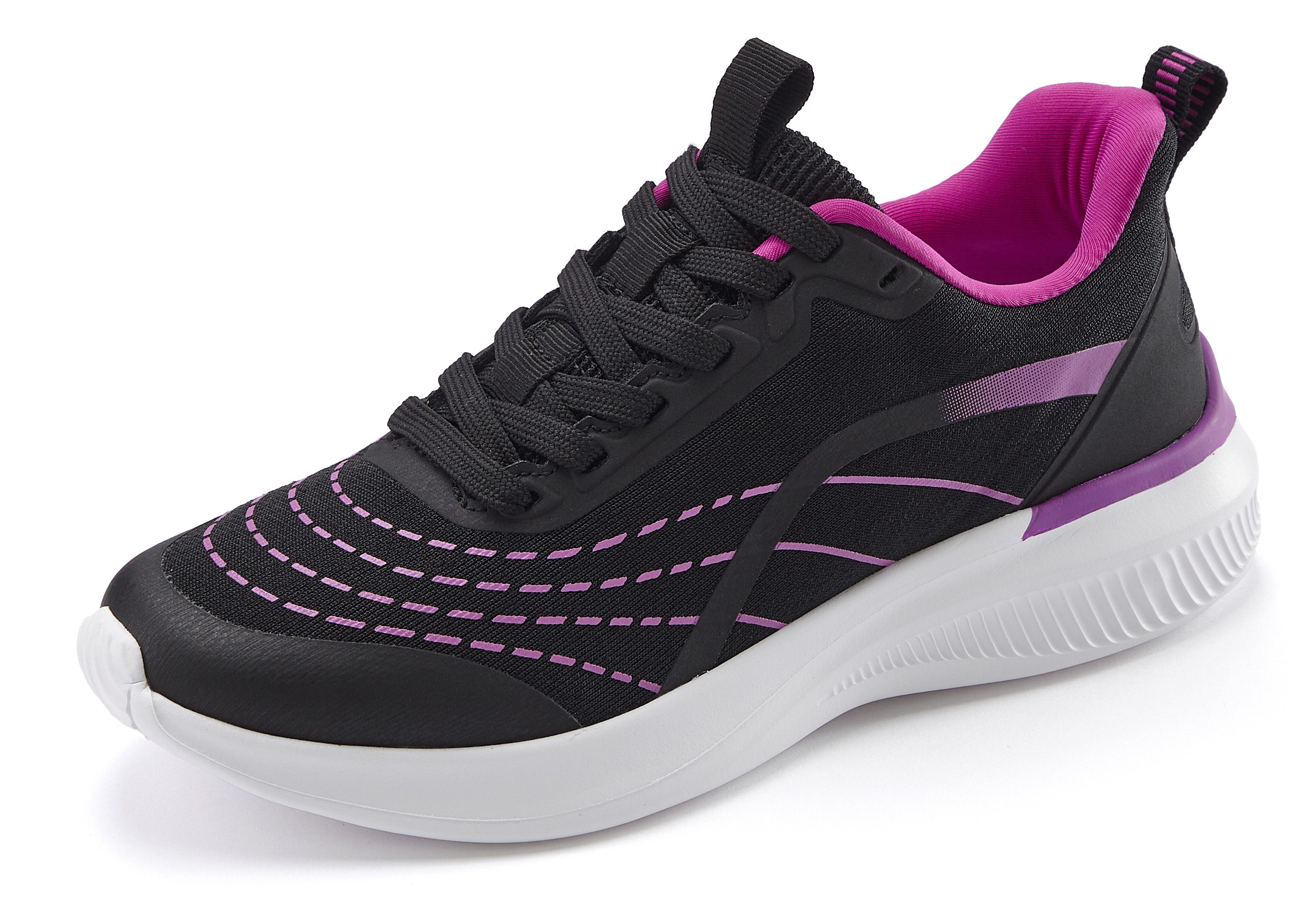 Lascana Sneakers Halfschoen, veterschoen, vrijetijdsschoen