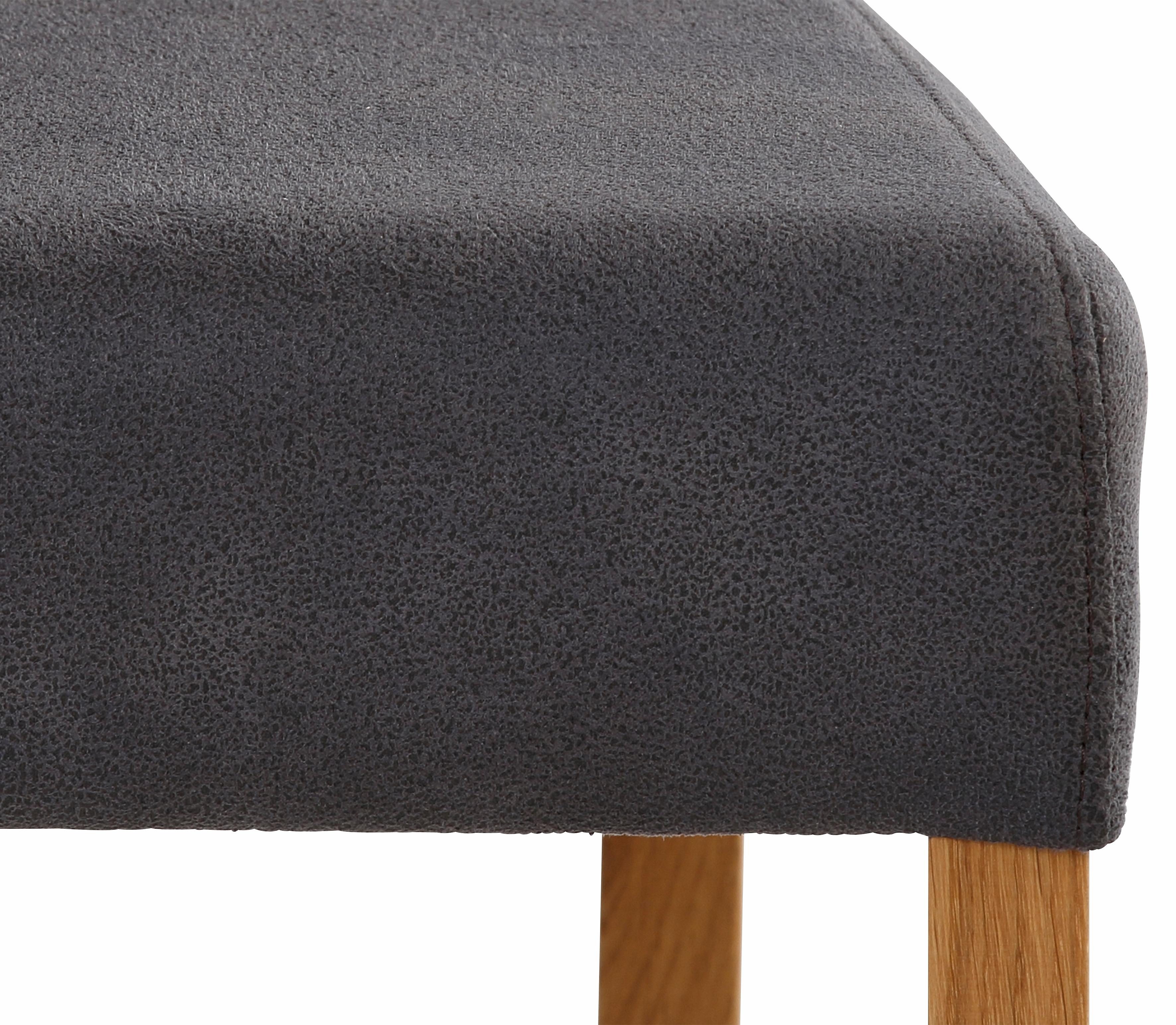 Home affaire Stoel met 4 poten Bologna Frame van massief hout (set)