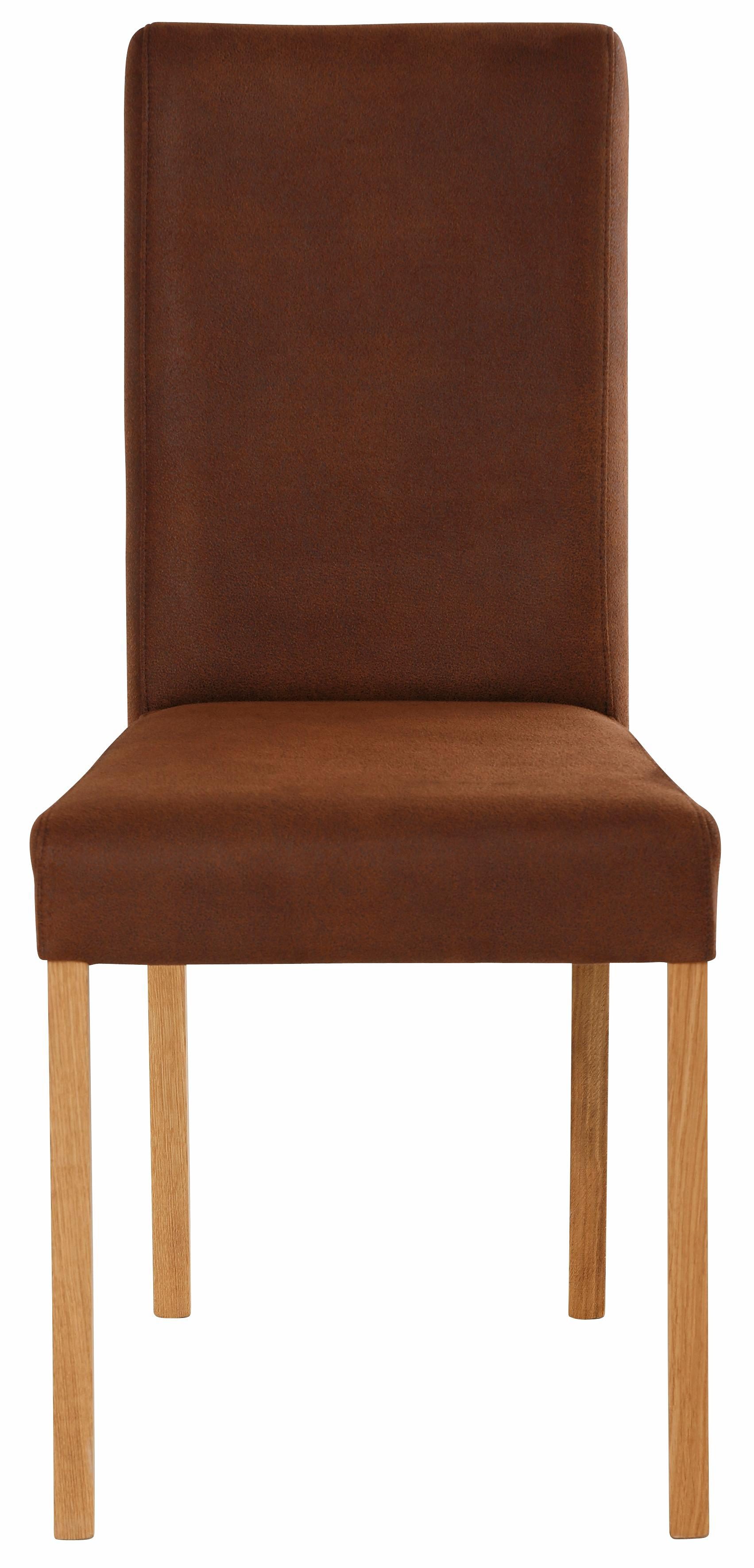 Home affaire Stoel met 4 poten Bologna Frame van massief hout (set)