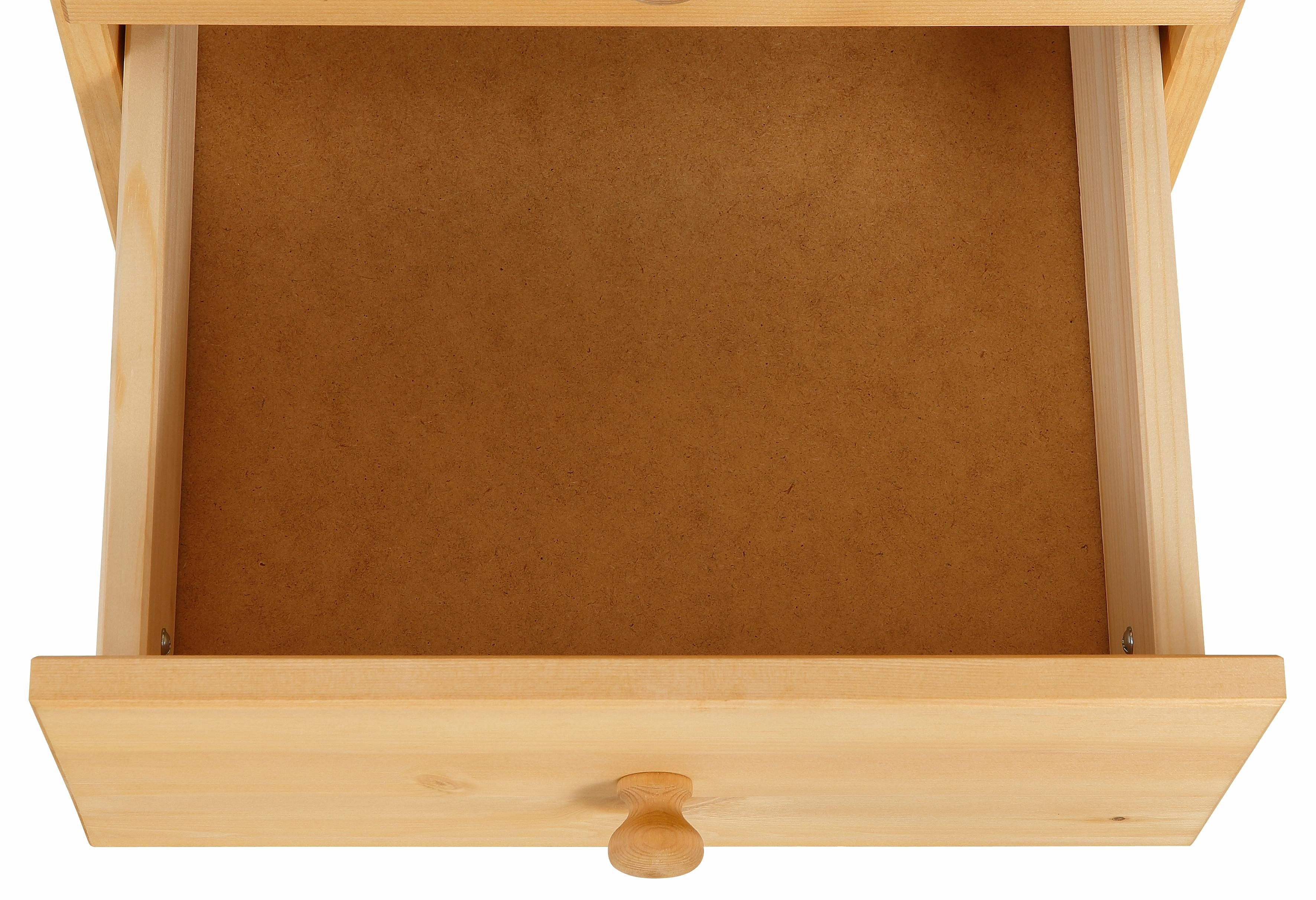 Home affaire Bureau Lisa van massief hout, in verschillende kleurvarianten, breedte 140 cm