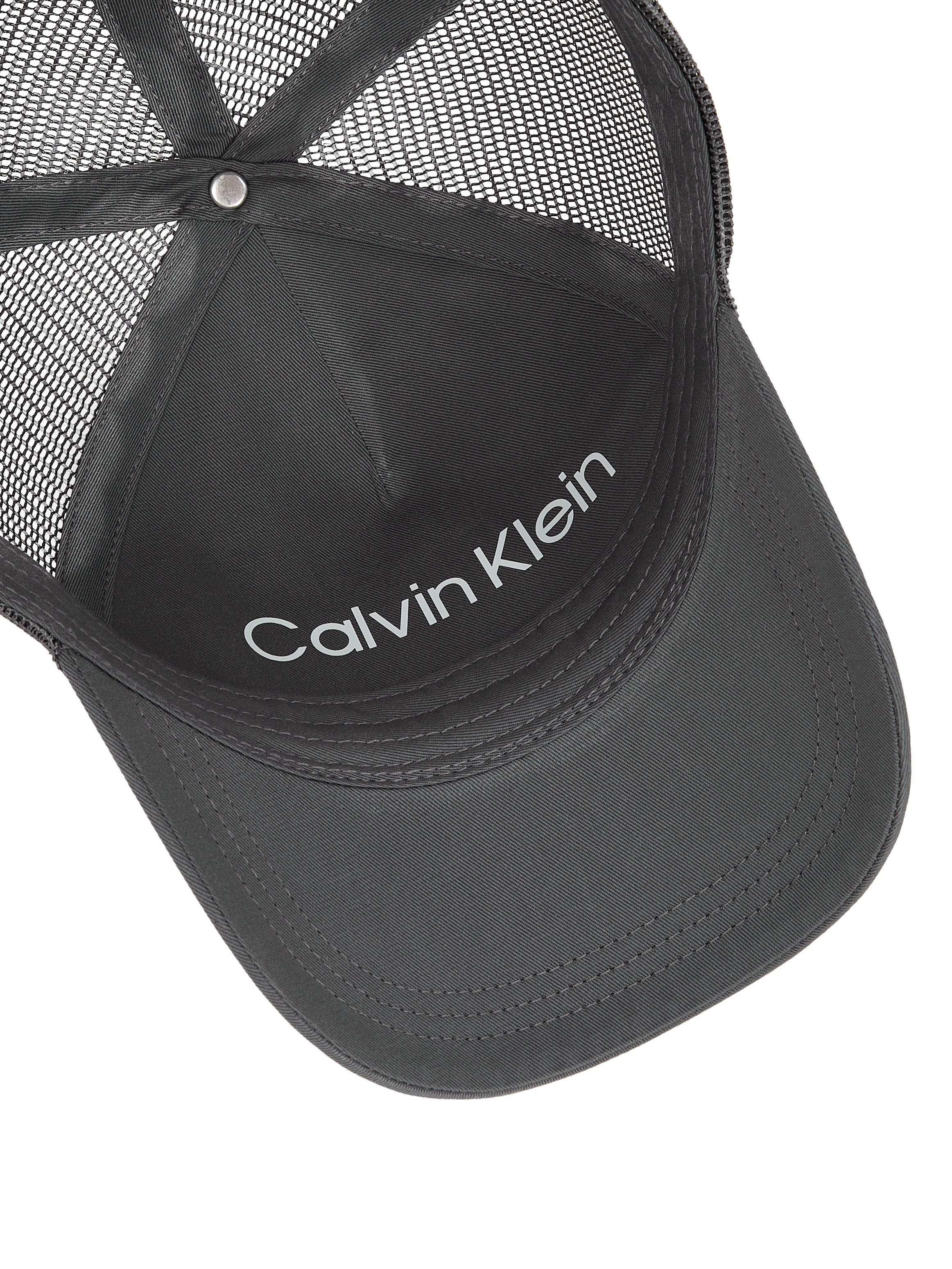 Calvin Klein Baseball pet TONAL PATCH TRUCKER Klem sluiting, unisex