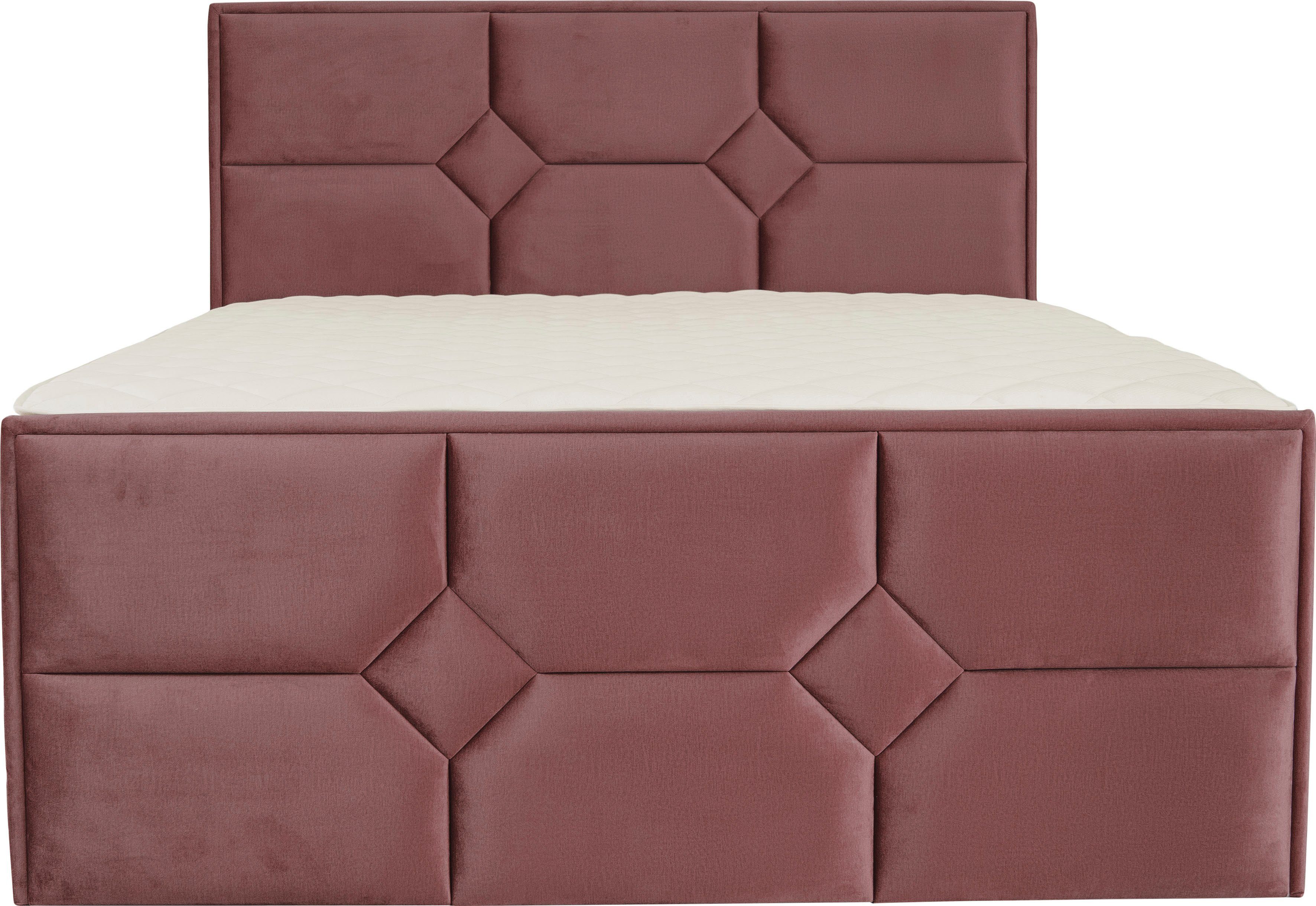 Leonique Boxspring Ambre met pocketveringsmatras