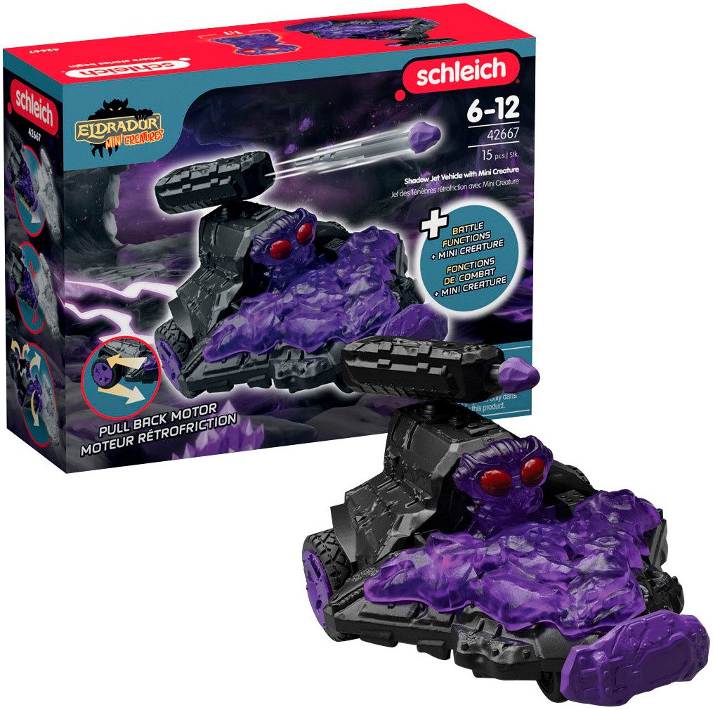 Schleich® Speelgoedauto ELDRADOR® CREATURES, Schatten Düsenjet Fahrzeug (42667)