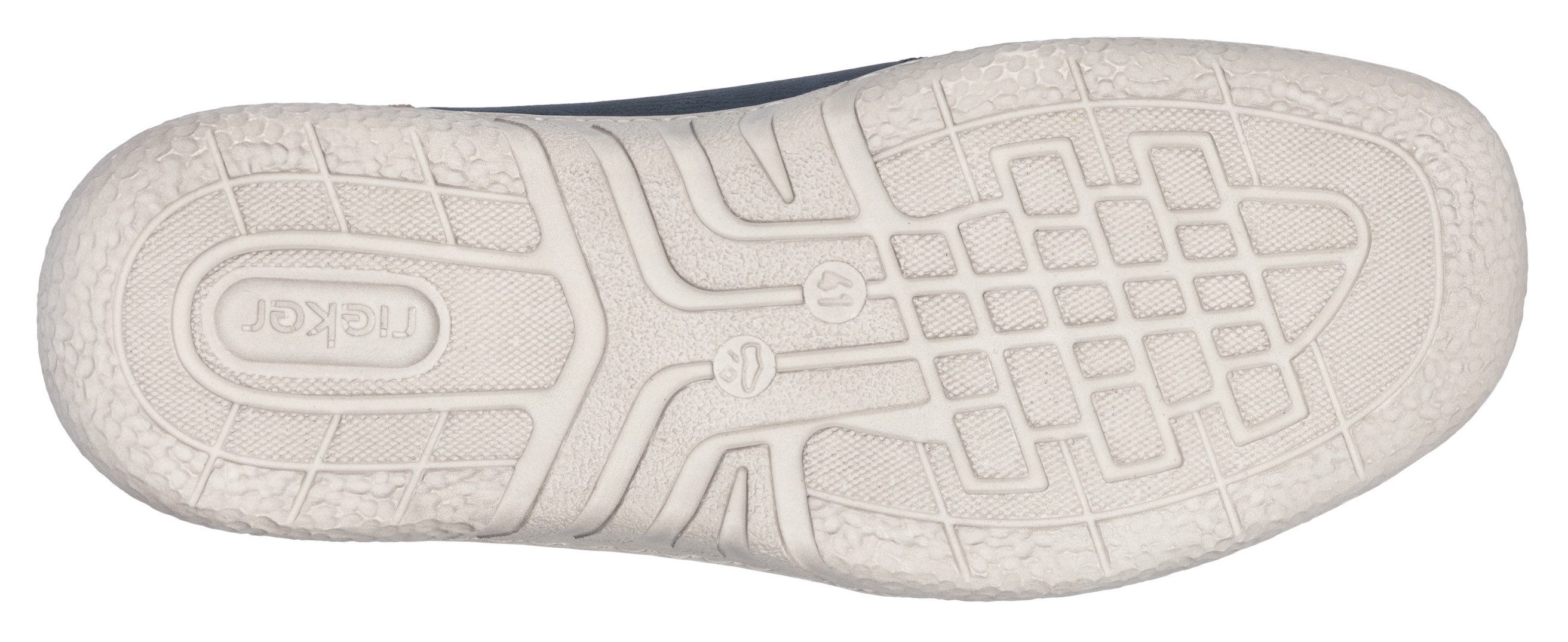 Rieker Slip-on sneakers , vrijetijdsschoen, lage schoen, sneaker met elastische band, om in te stappen