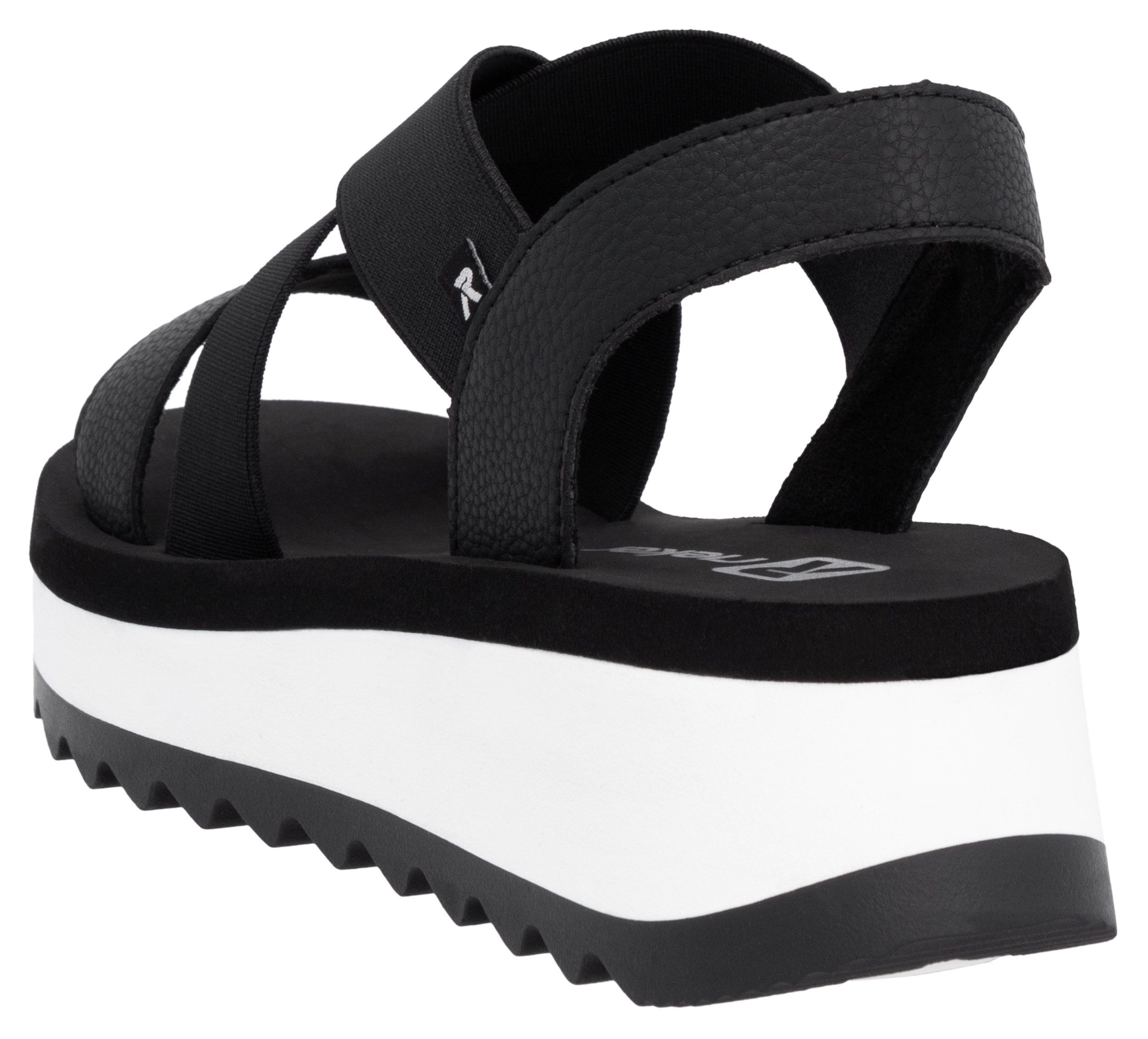 RIEKER Sport Plateausandalen