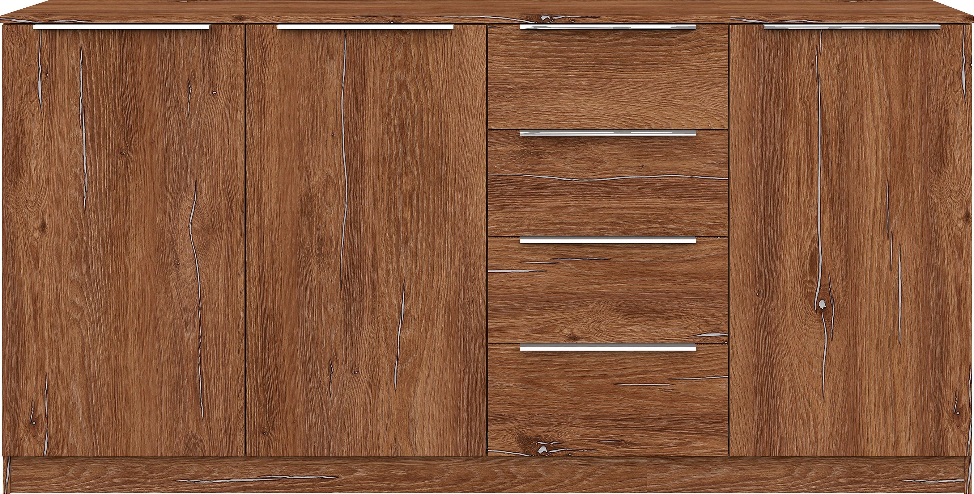 borchardt Möbel Highboard Oliva Breedte ca. 200 cm