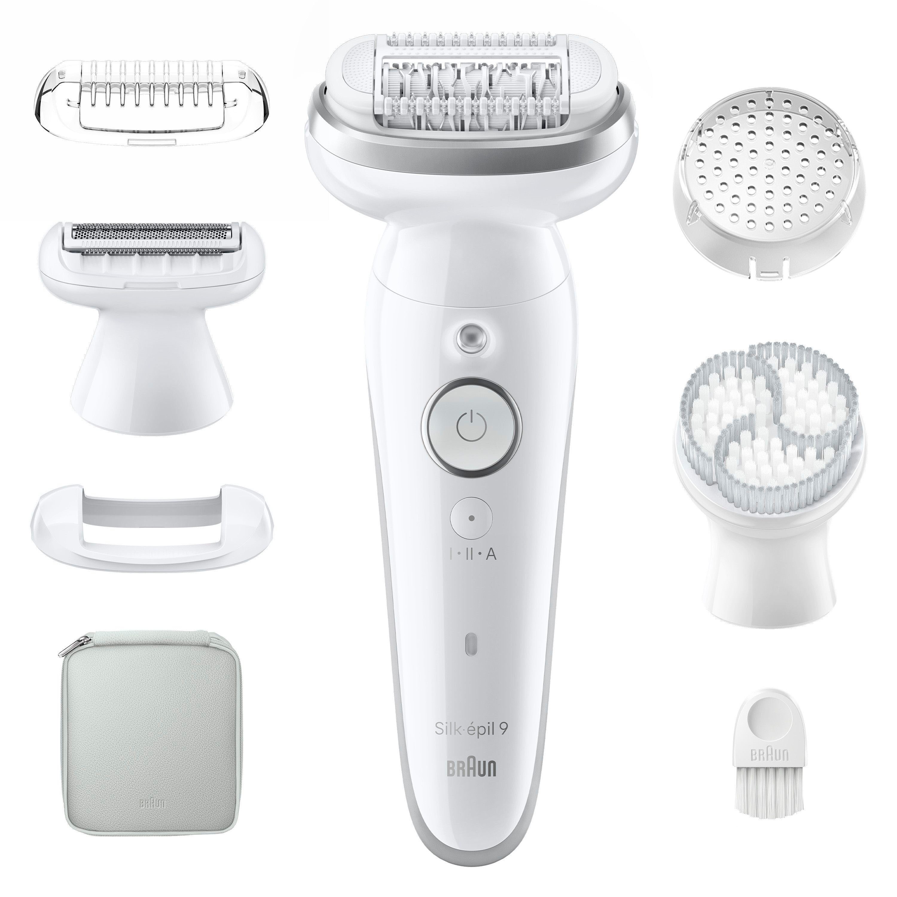 Braun Epilator Silk-épil 9 9-061 Scheer-, trimmer- & peelingopzetstuk, wet & dry