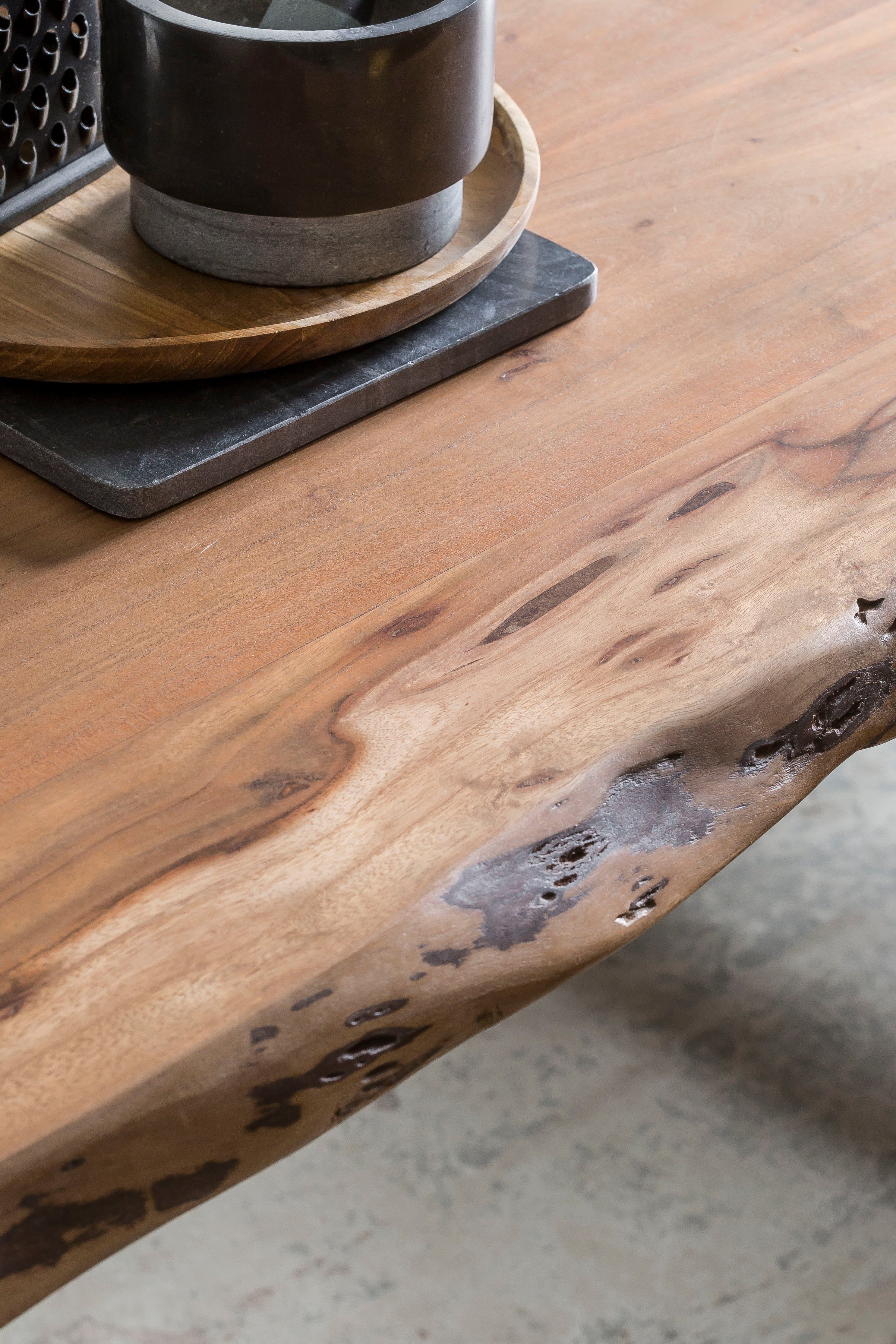 Home affaire Eettafel Manhattan met a-vormig metalen frame