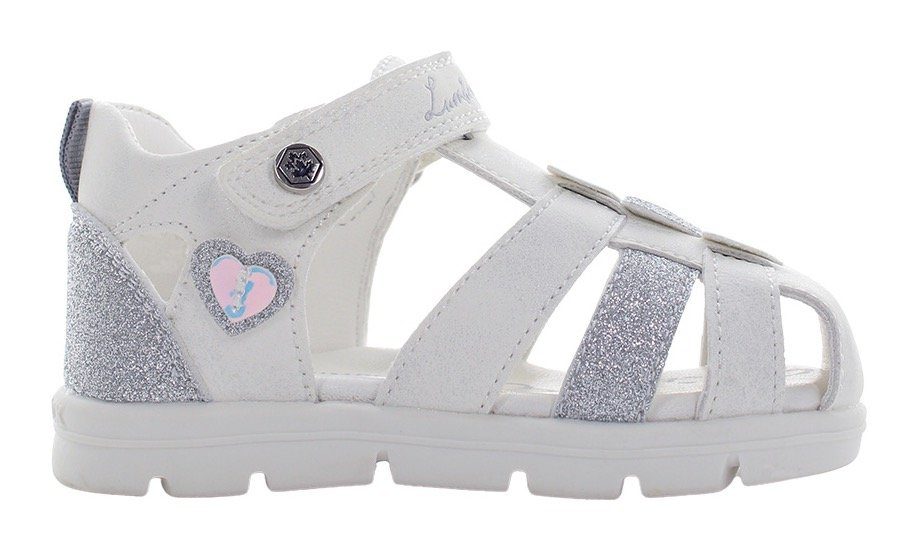 LUMBERJACK Sandalen , zomerschoen, klittenbandschoen, sandaal, met hartdetails