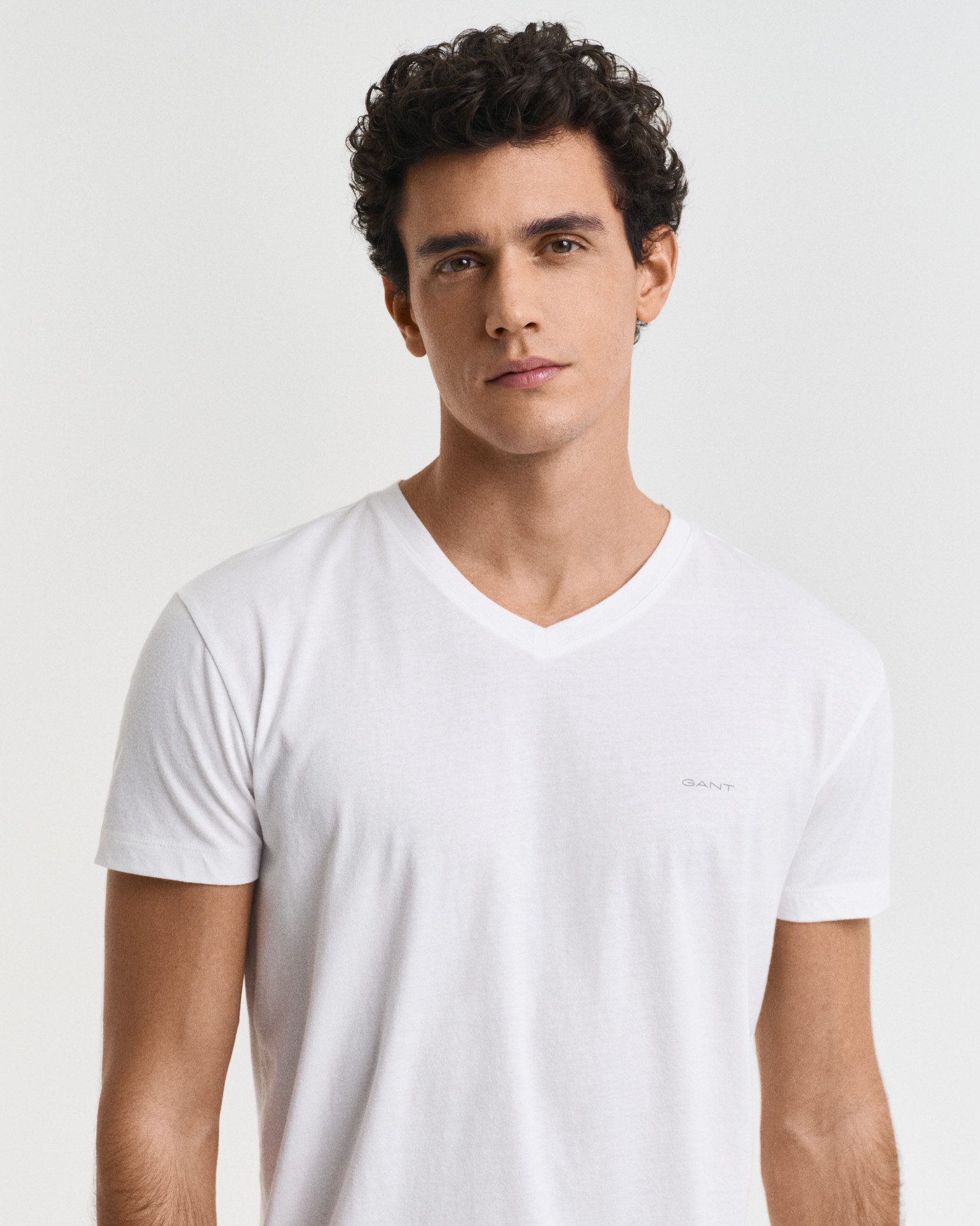 Gant Shirt met korte mouwen V-NECK T-SHIRT 2-PACK