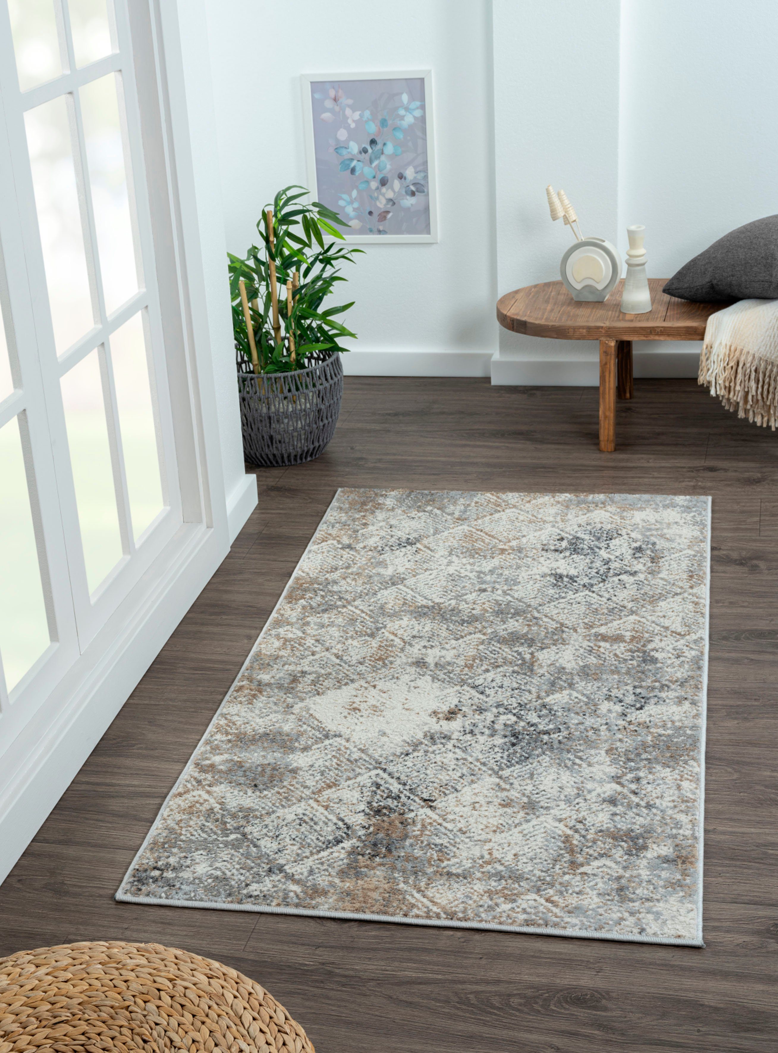 Myflair Möbel & Accessoires Vloerkleed My Heart Kortpolig, Scandi-ontwerp, bijzonder zacht door microvezel