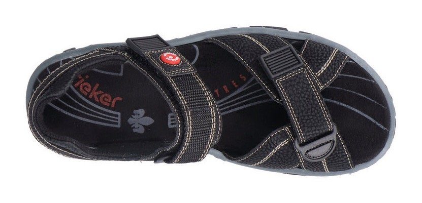 Rieker Sandalen zomerschoen, outdoorschoen, sleehak, in trekkinglook