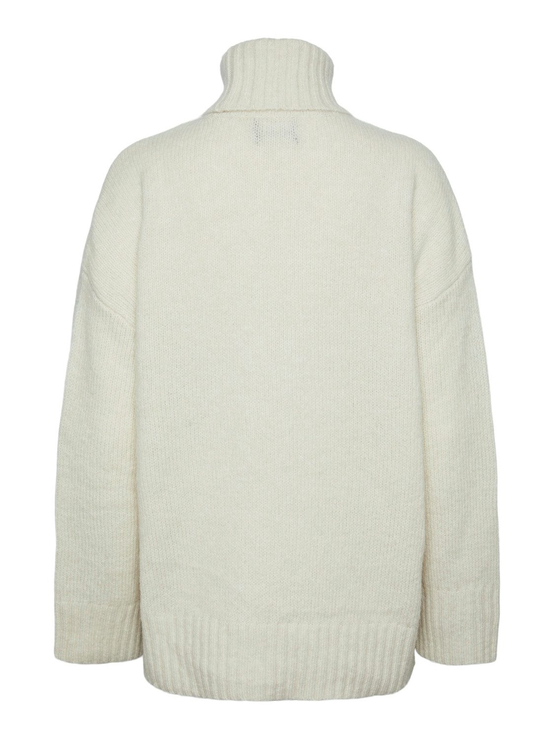 pieces Coltrui PCNANCY LS LOOSE ROLL NECK KNIT NOOS BC