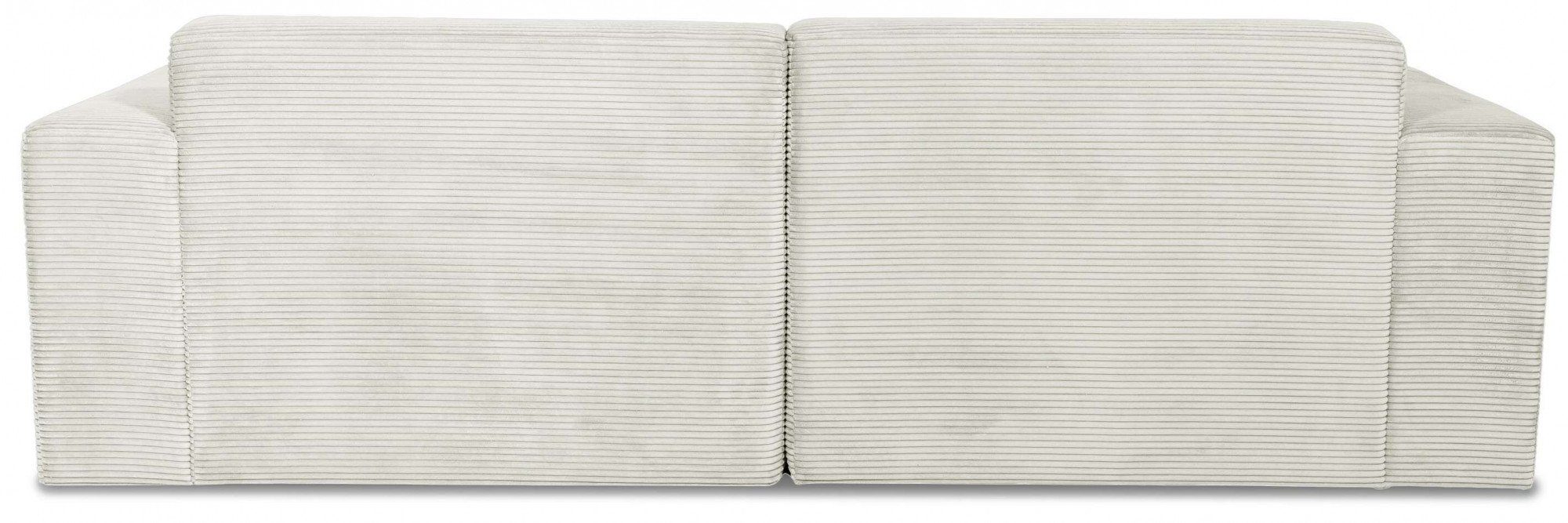 INOSIGN Hoekbank Koa,228cm, L-Form, Modulsofa, Webstoff, Cord, Struktur Designbank, zachte lounge-zitcomfort, golfondersteuning, tot aan de vloer