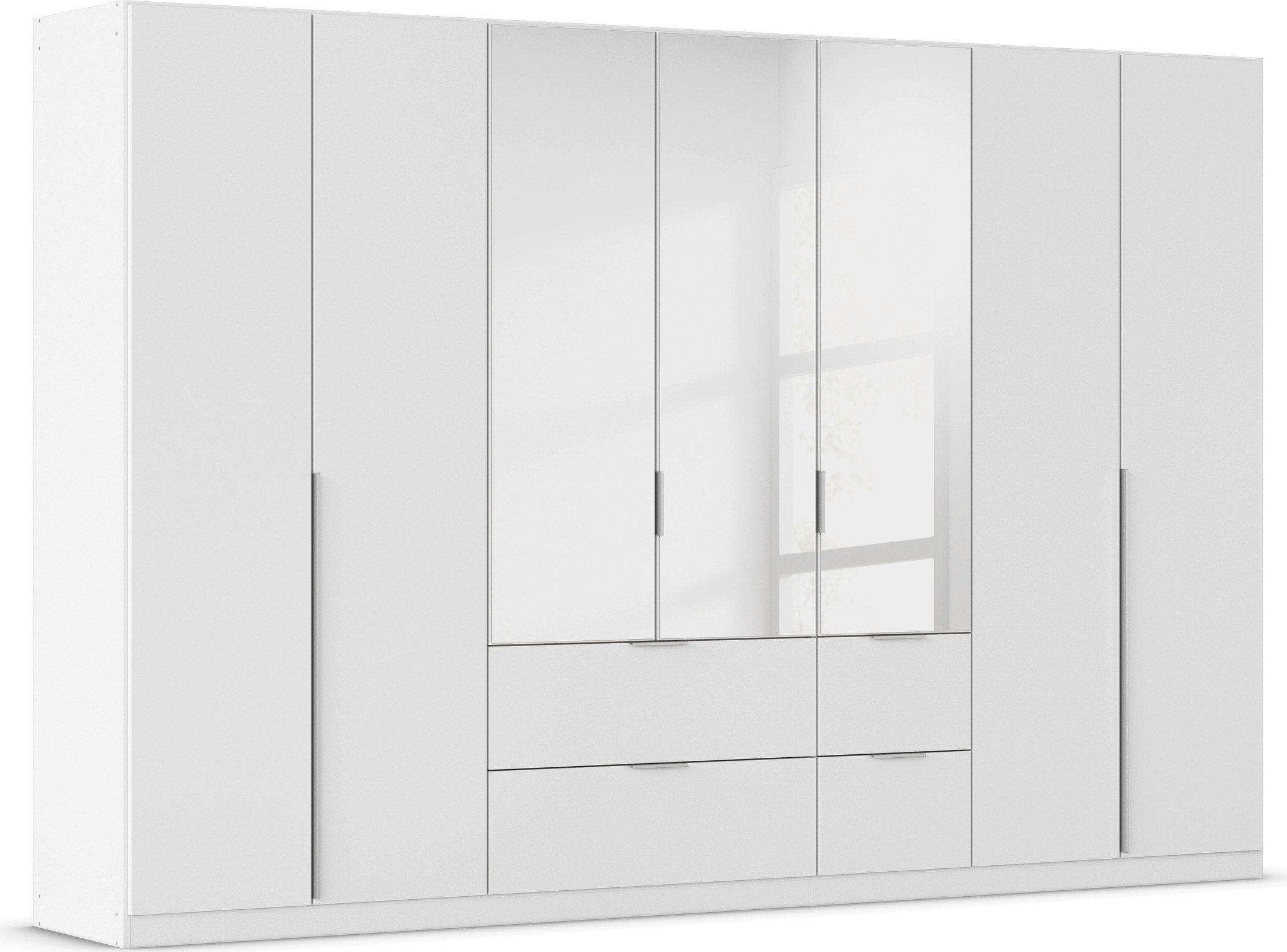 Rauch Draaideurkast Kledingkast kast garderobe AGORDO met decor- of hoogglansfront