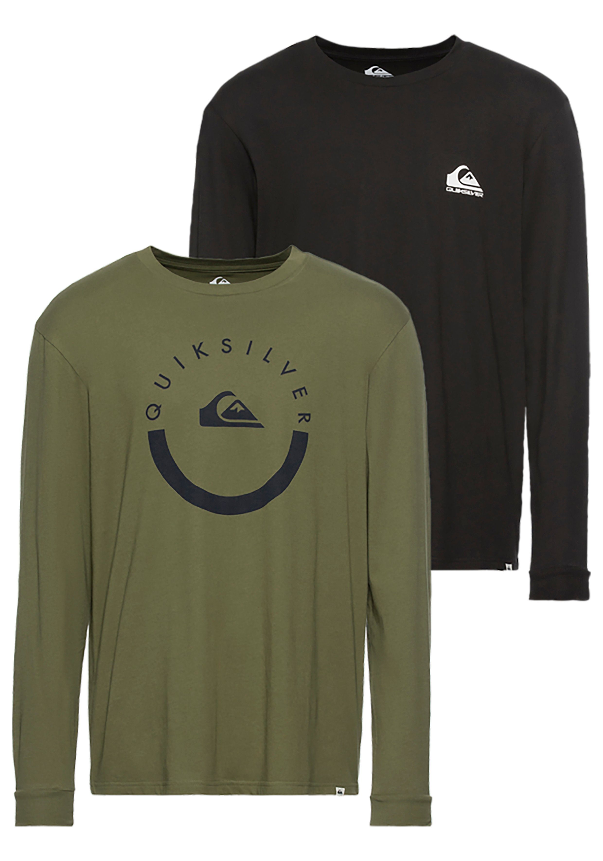 Quiksilver Shirt met lange mouwen MOUNTAIN SUNRISE LS TEE PACK YM (set 2-delig 2)