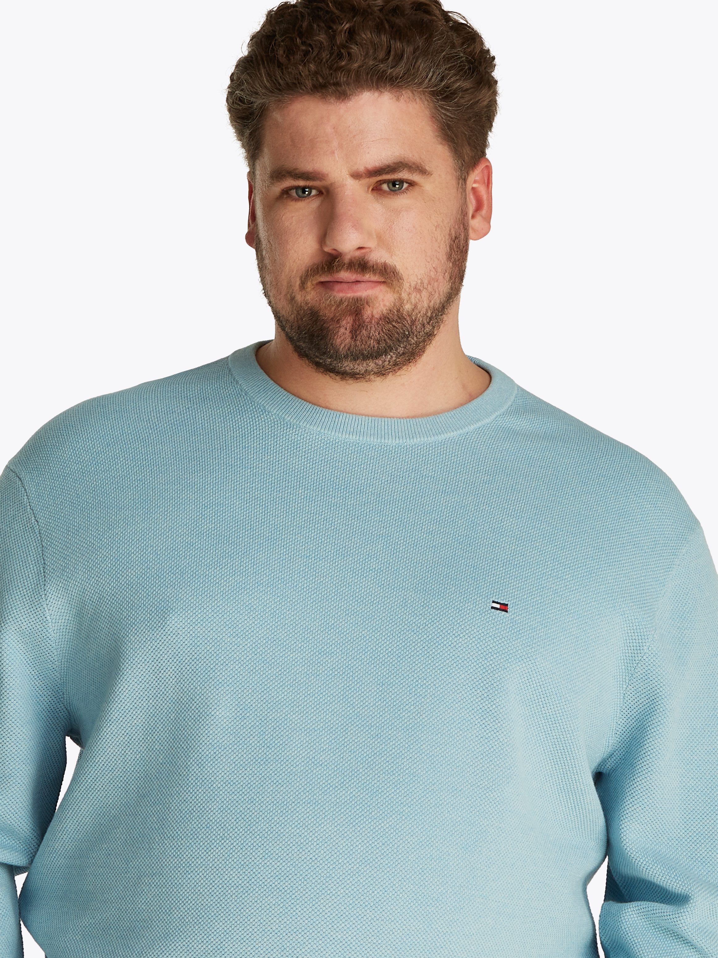 Tommy Hilfiger Trui met ronde hals BT-ESSENTIAL STRUCTURE CREW NECK