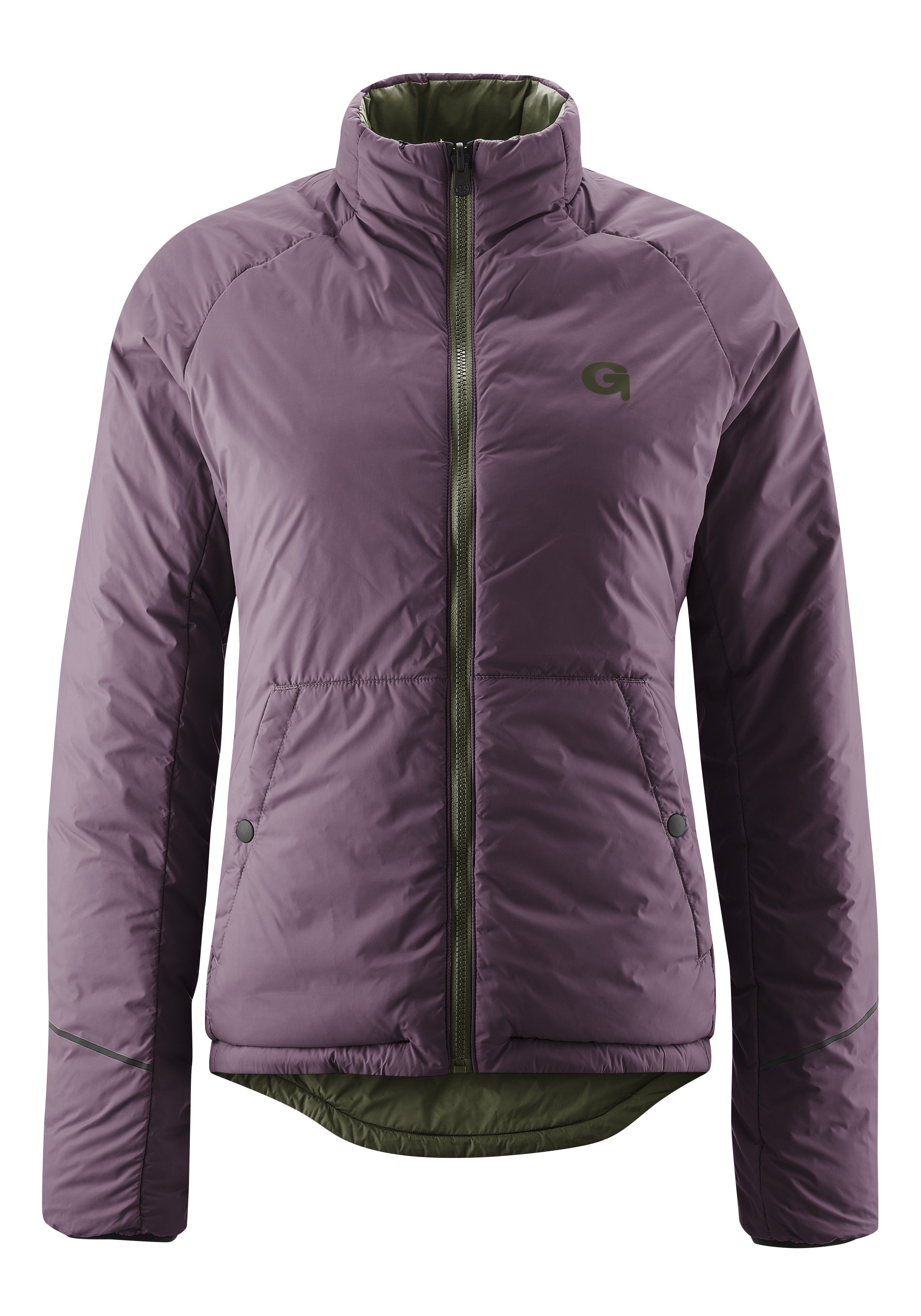 Gonso Fietsjack SORIO Dames Primaloft-jack, warme en ademende omkeerbare jas