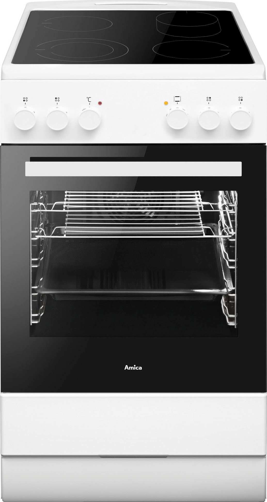 Amica Vrijstaand elektrisch fornuis SHC 903 021 W