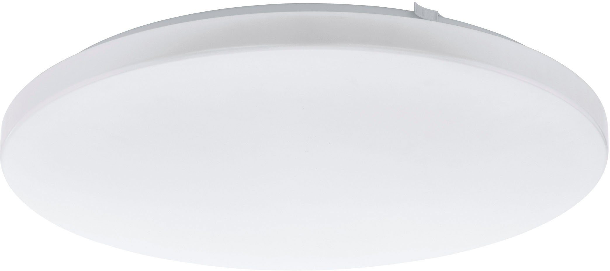 EGLO Plafondlamp FRANIA wit / ø43 x h7 cm / inclusief 1x led-plank (elk 32w, 3900lm, 3000k) / warm wit licht - plafondlamp - slaapkamerlamp - bureaulamp - lamp - slaapkamer - keuke