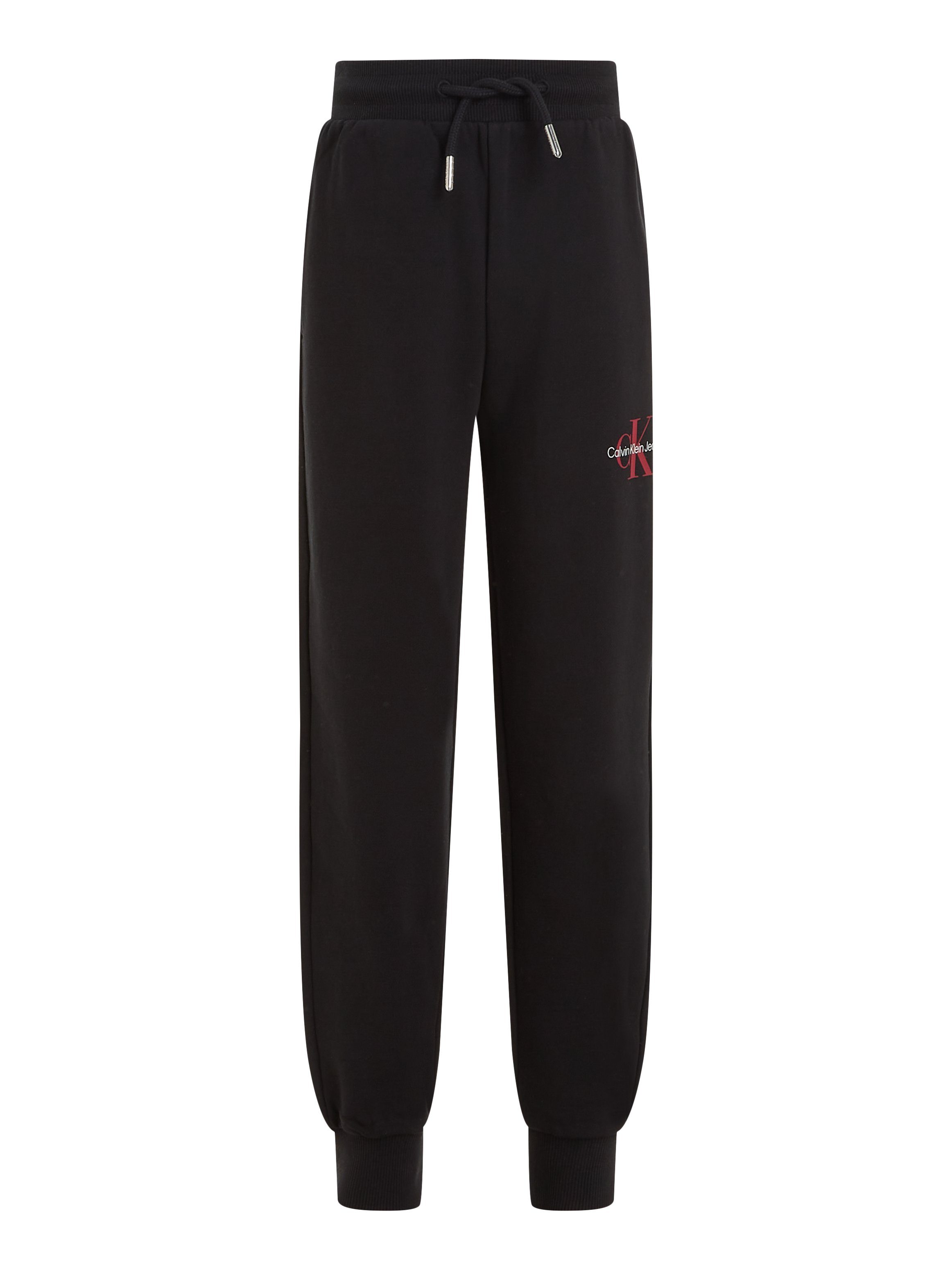 Calvin Klein Sweatbroek MONOGRAM LOGO SWEATPANTS voor kinderen tot 16 jaar