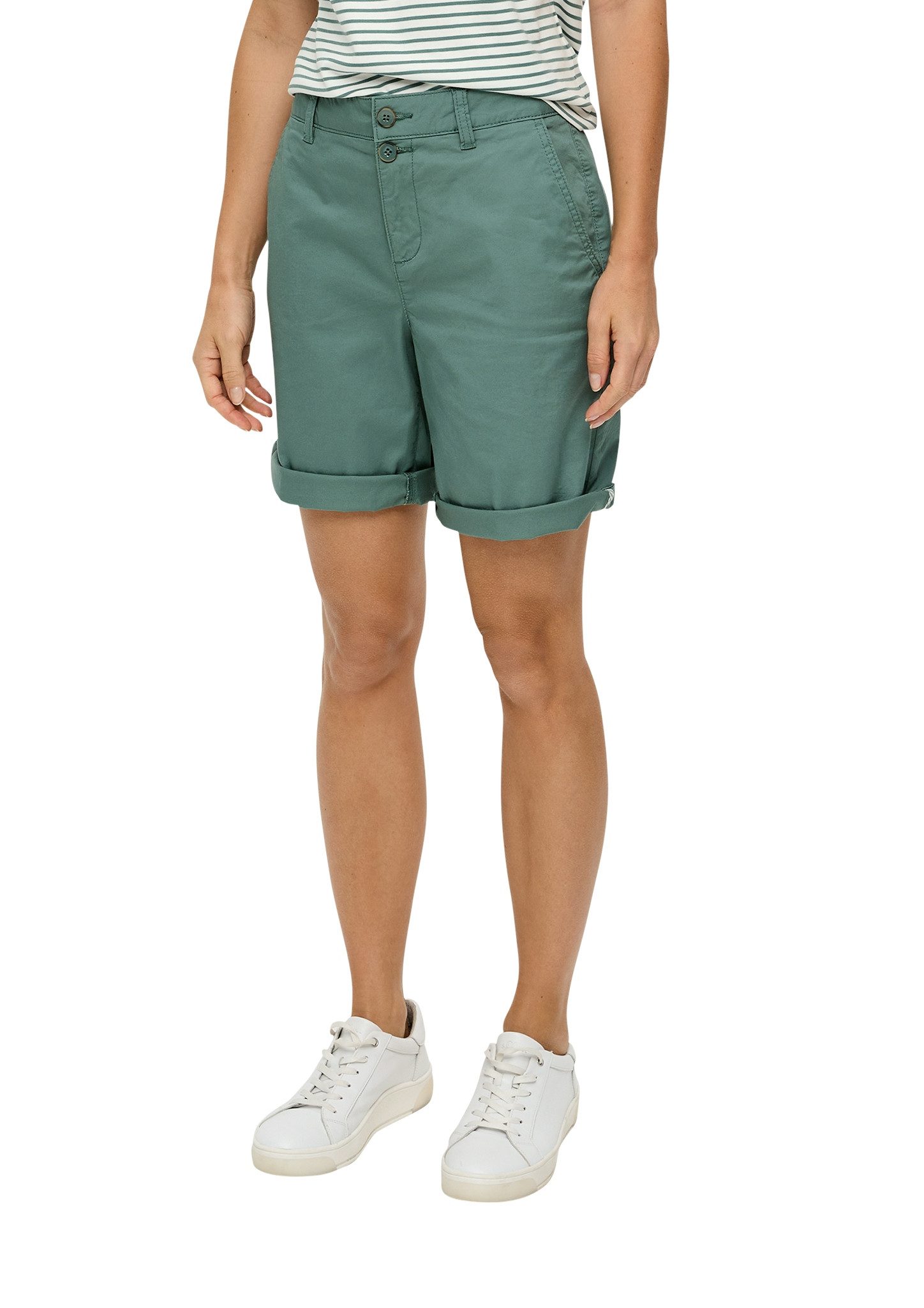 S.Oliver Chino-short met 2-knoopssluiting