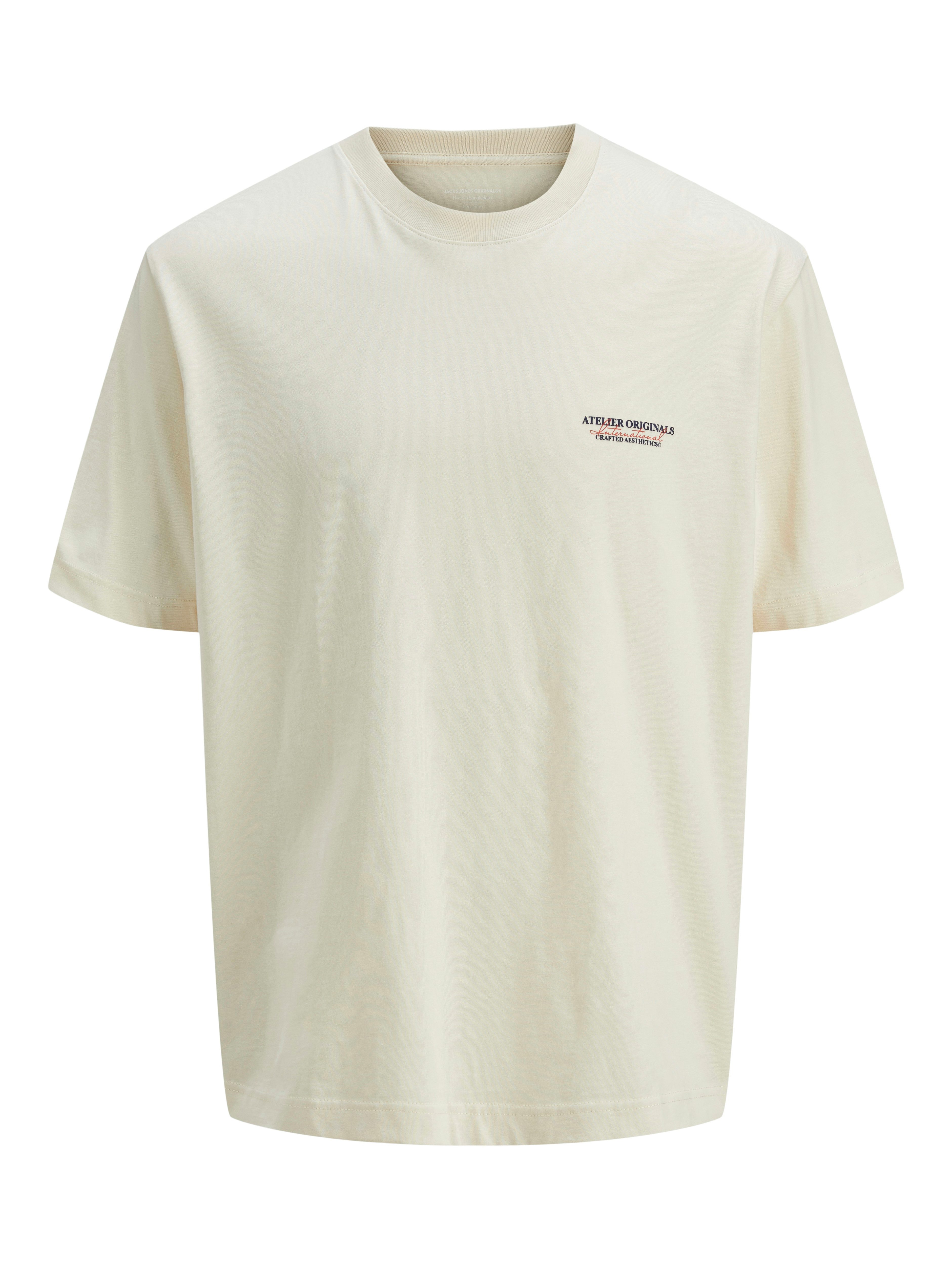 Jack & Jones PlusSize Shirt met korte mouwen JORISLINGTON TYPE TEE SS CREW NECK PLS
