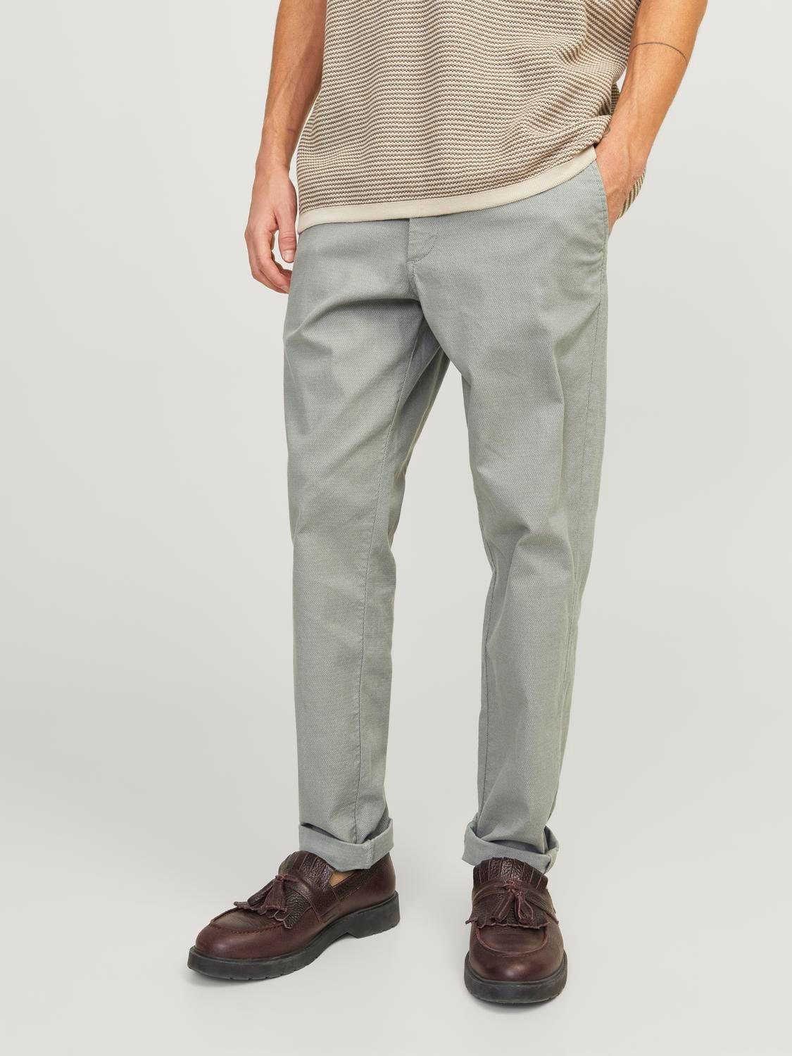 Jack & jones Slim fit broek met structuurmotief model 'MARCO'