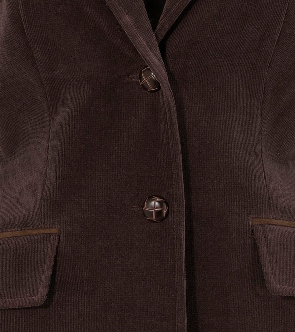 Aniston CASUAL Jasje met stofafwerkingen en mouwpatches