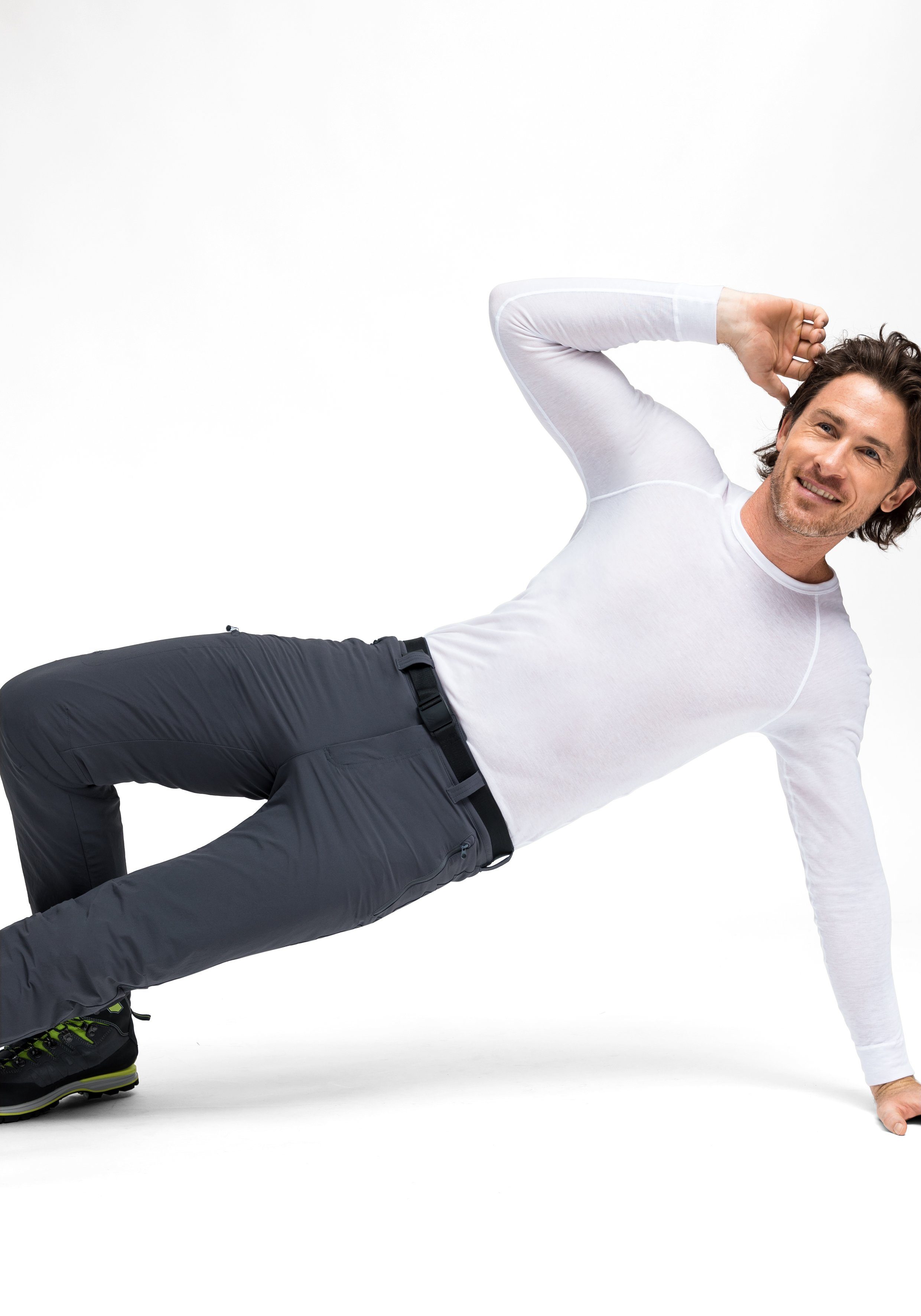 Maier Sports Functionele broek Oberjoch Therm Winter-outdoorbroek, gewatteerd en elastisch