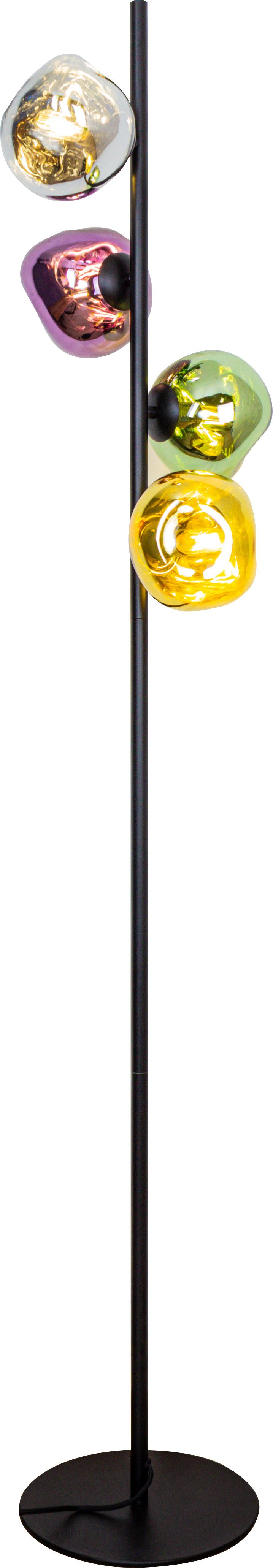 ECO-LIGHT Staande lamp Canopus vloerlampen zwart