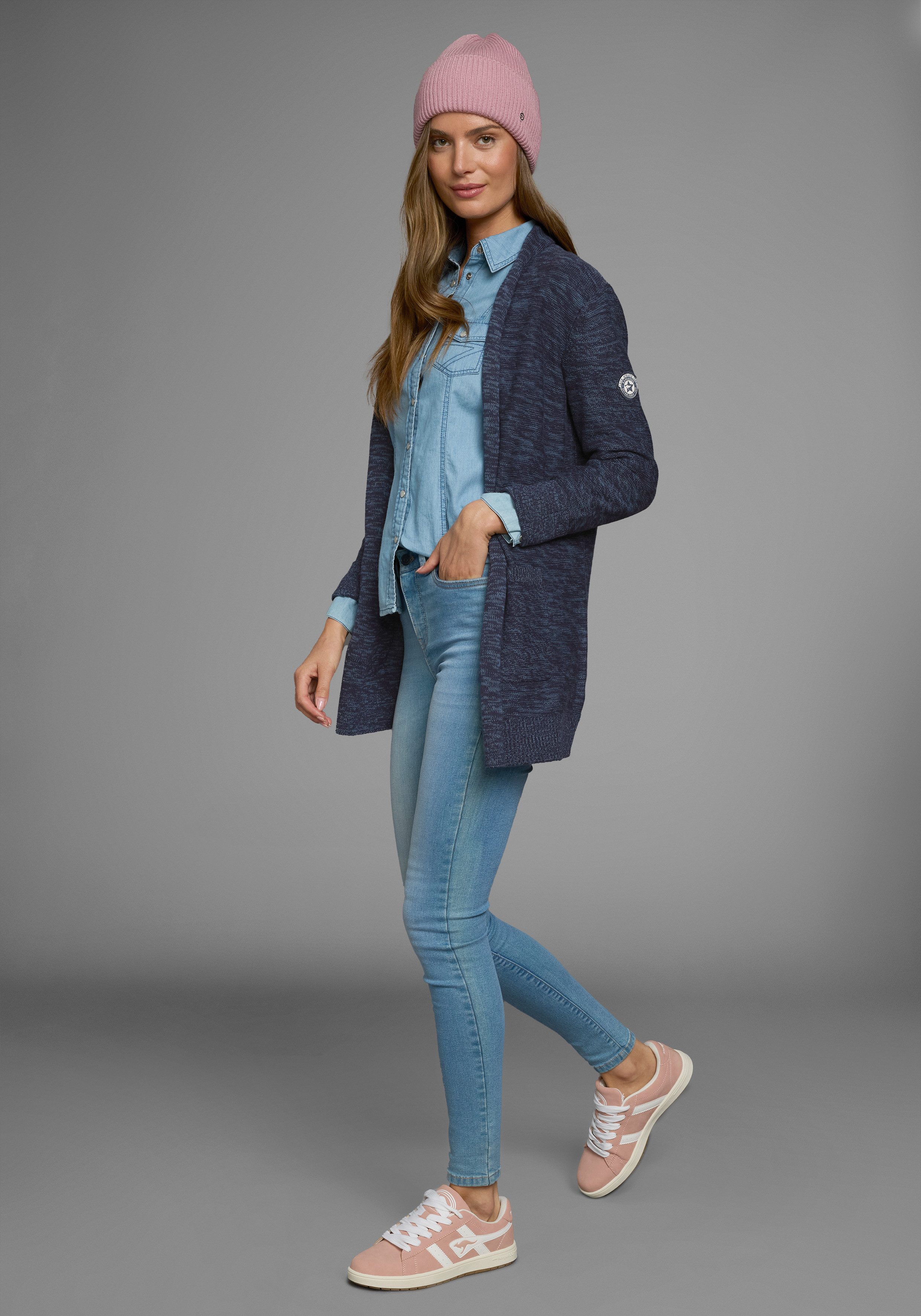 KangaROOS Vest in gemêleerde look