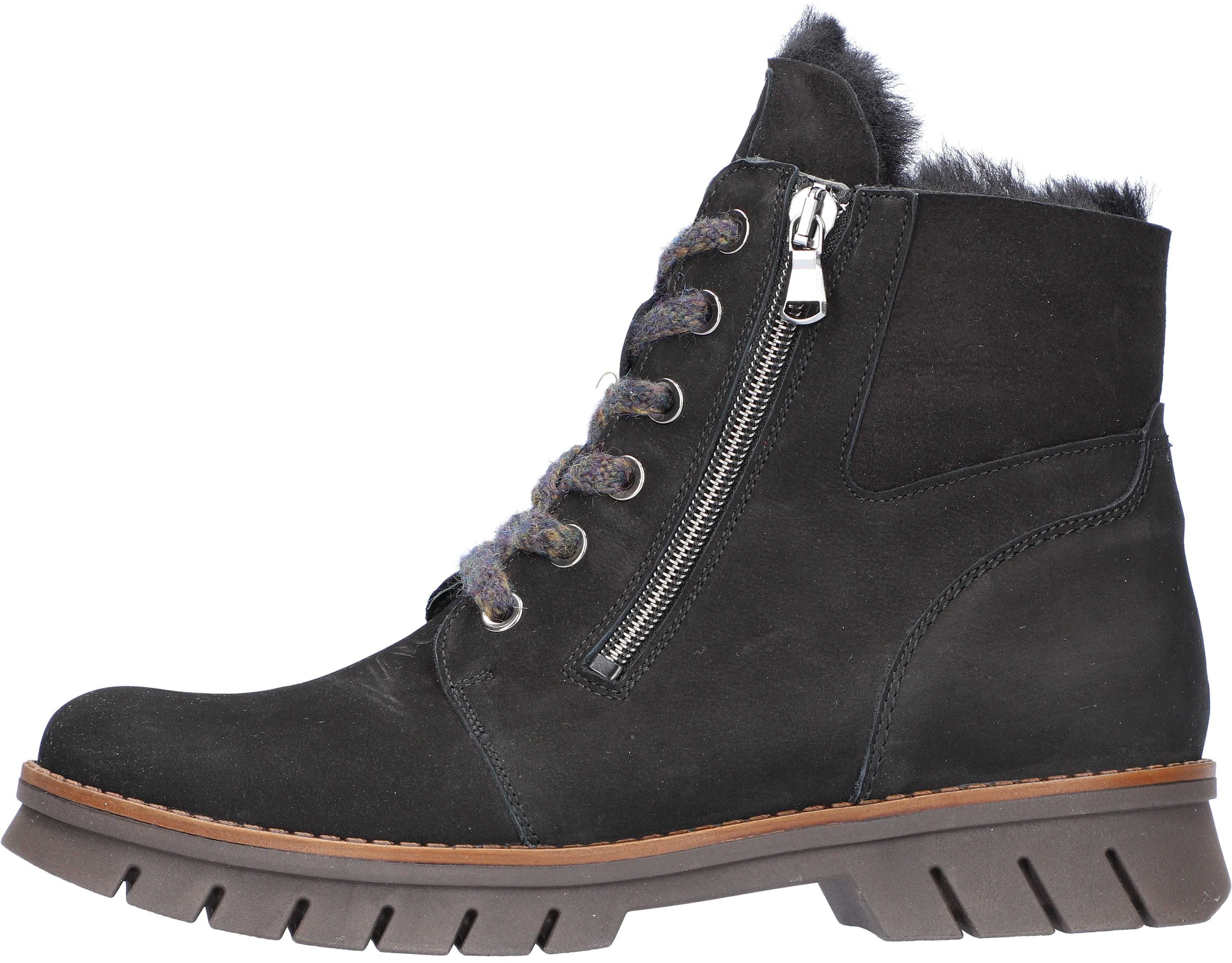 Waldläufer Winterlaarsjes H-XARA winterlaarzen, comfort schoen in comfortabele breedte g (= breed)