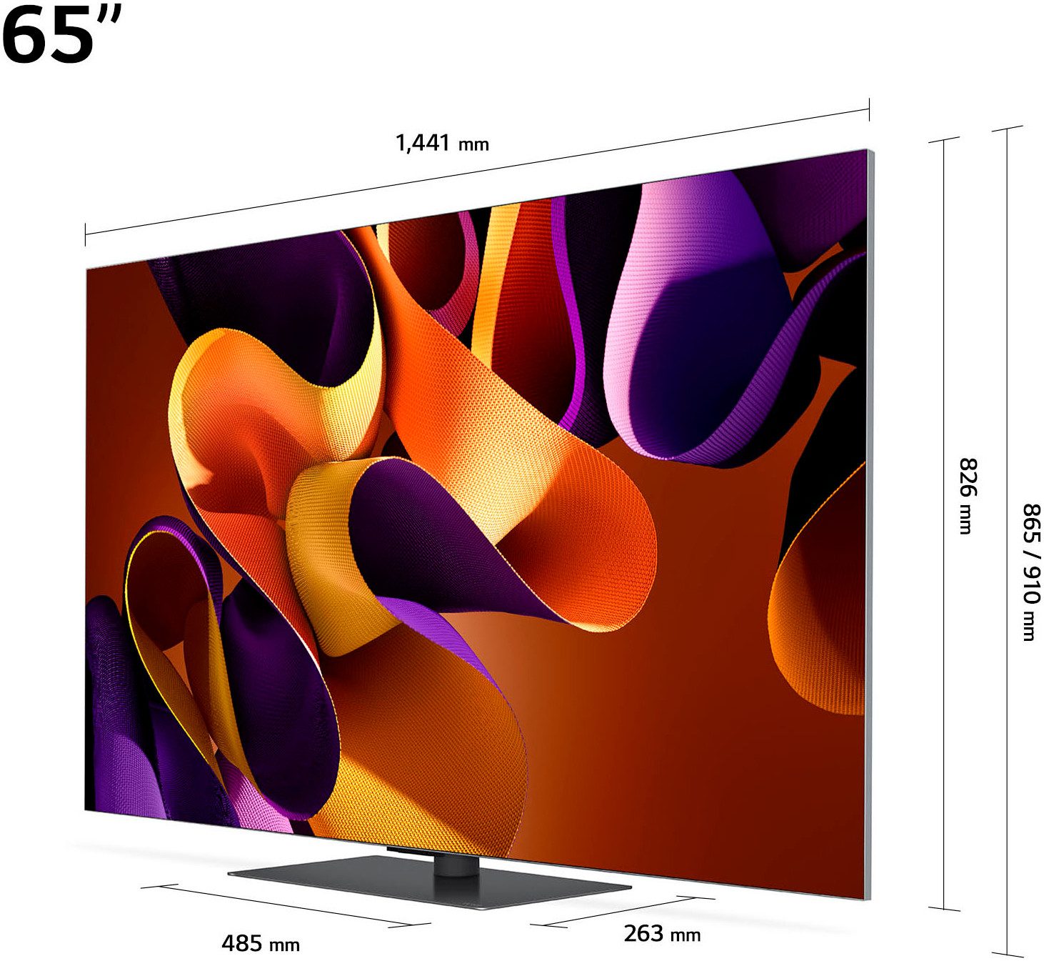 LG OLED-TV, 164 cm / 65", 4K Ultra HD, Smart TV