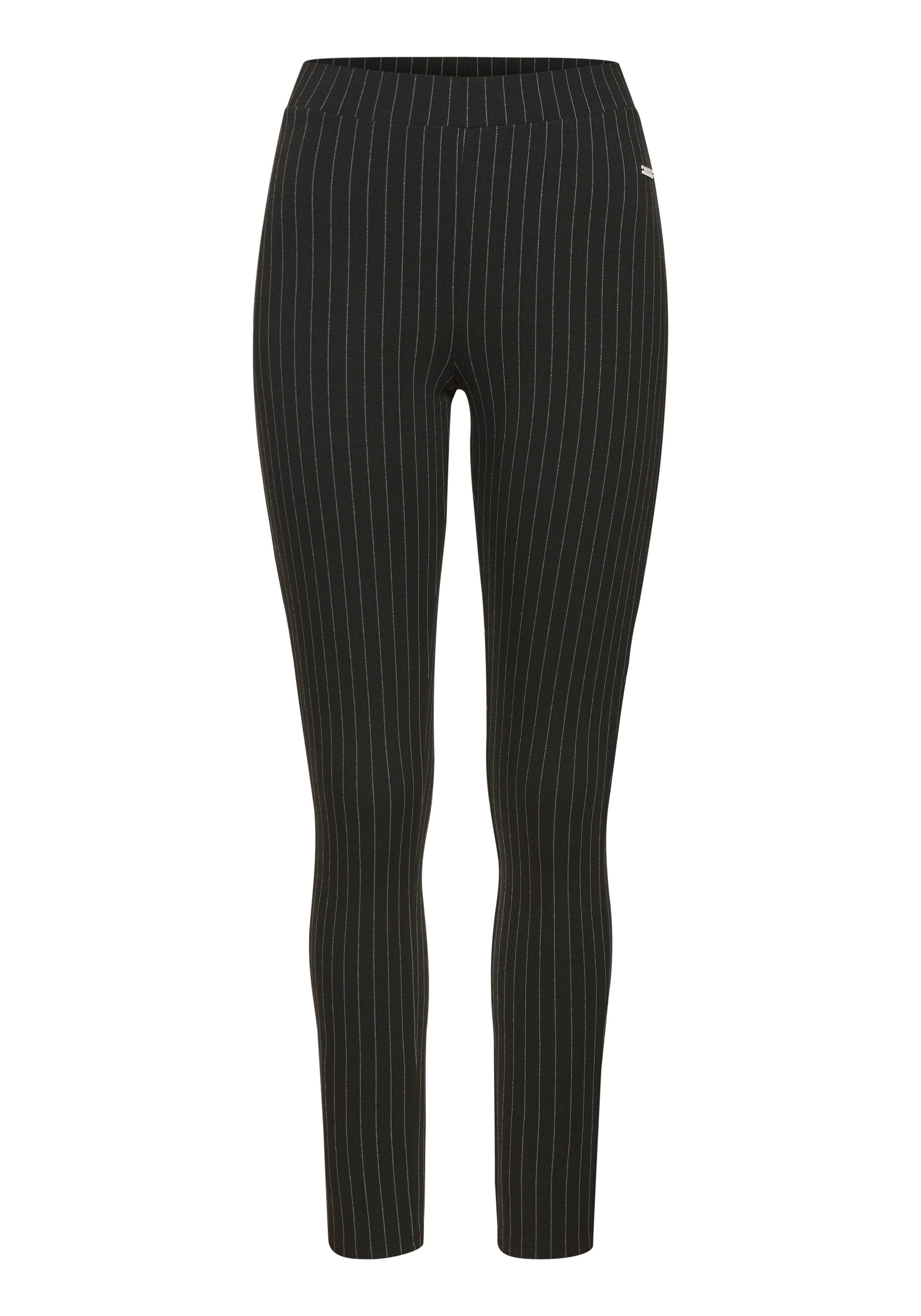 Lascana Legging met krijtstrepen