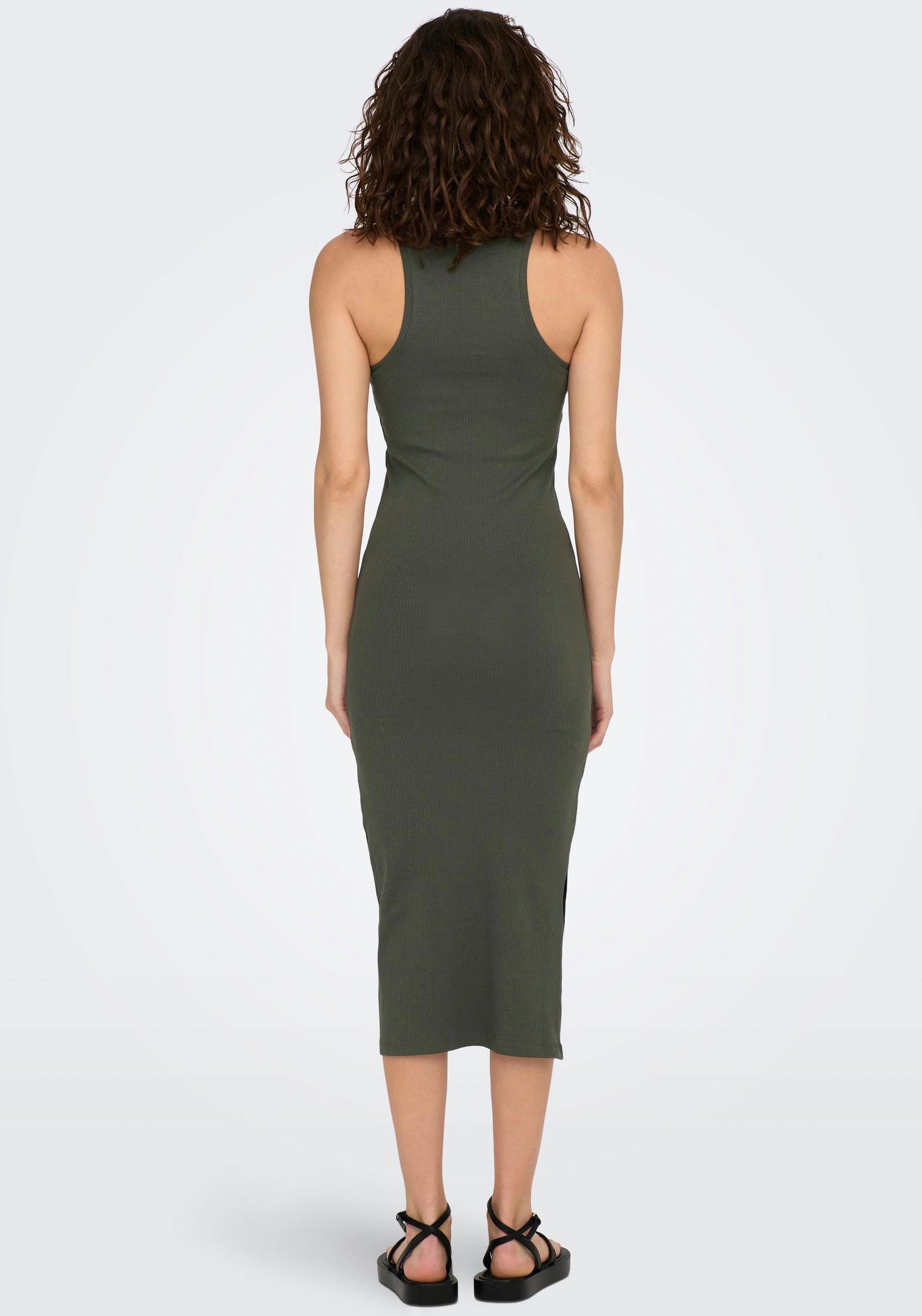 Only Jerseyjurk ONLBELFAST S/L MIDI DRESS JRS NOOS