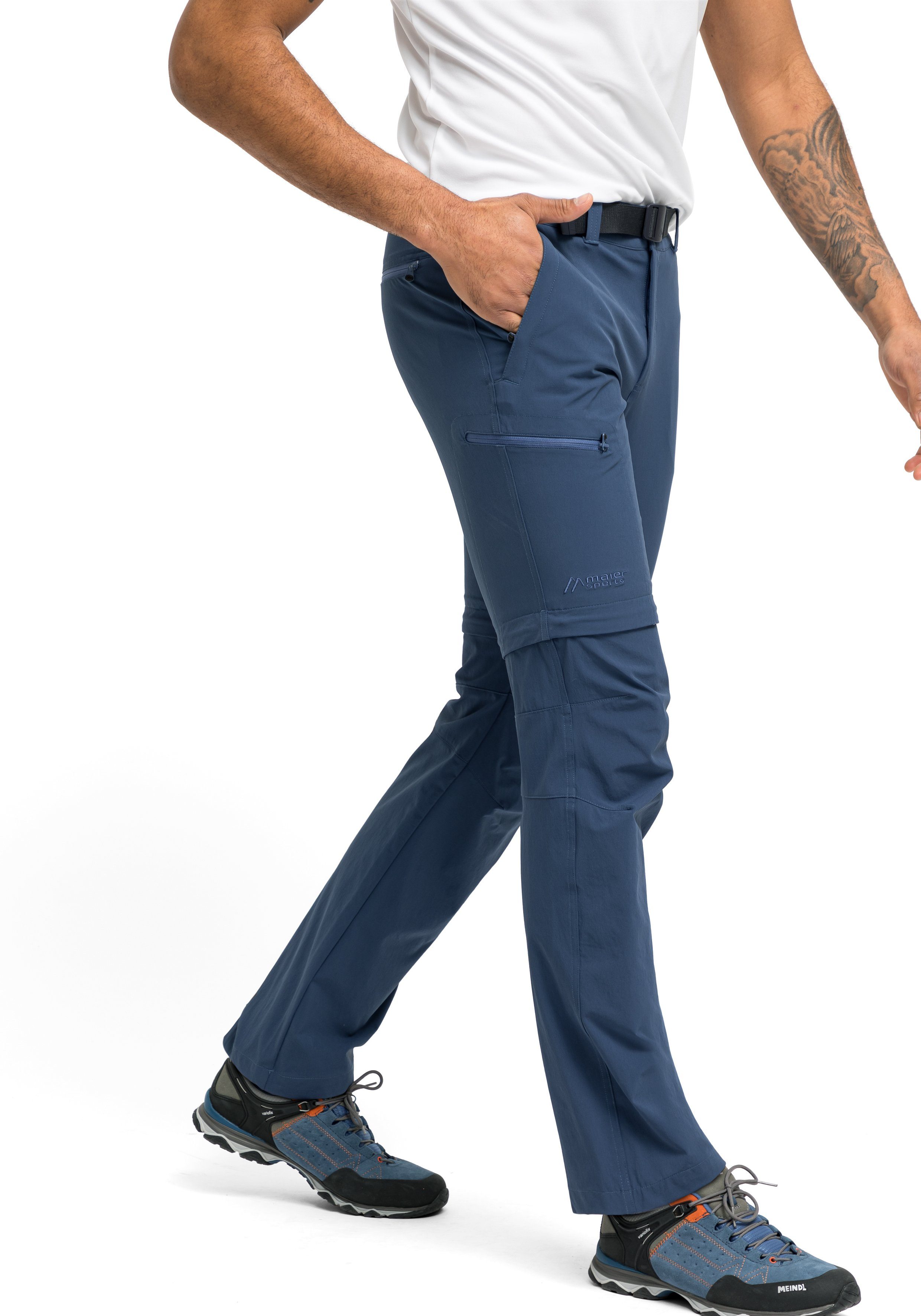Maier Sports Functionele broek Tajo 2 Heren wandelbroek, afritsbare outdoorbroek, 4 zakken, regular fit