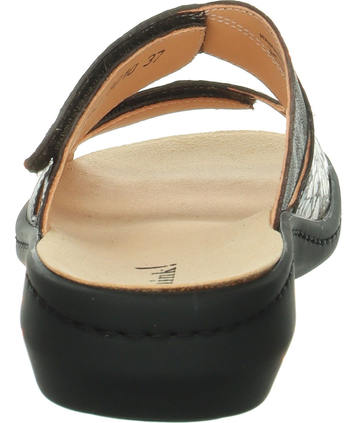 Think! Slippers Camilla Pantoffel, klittenbandschoen, comfortabele schoen met blokhak