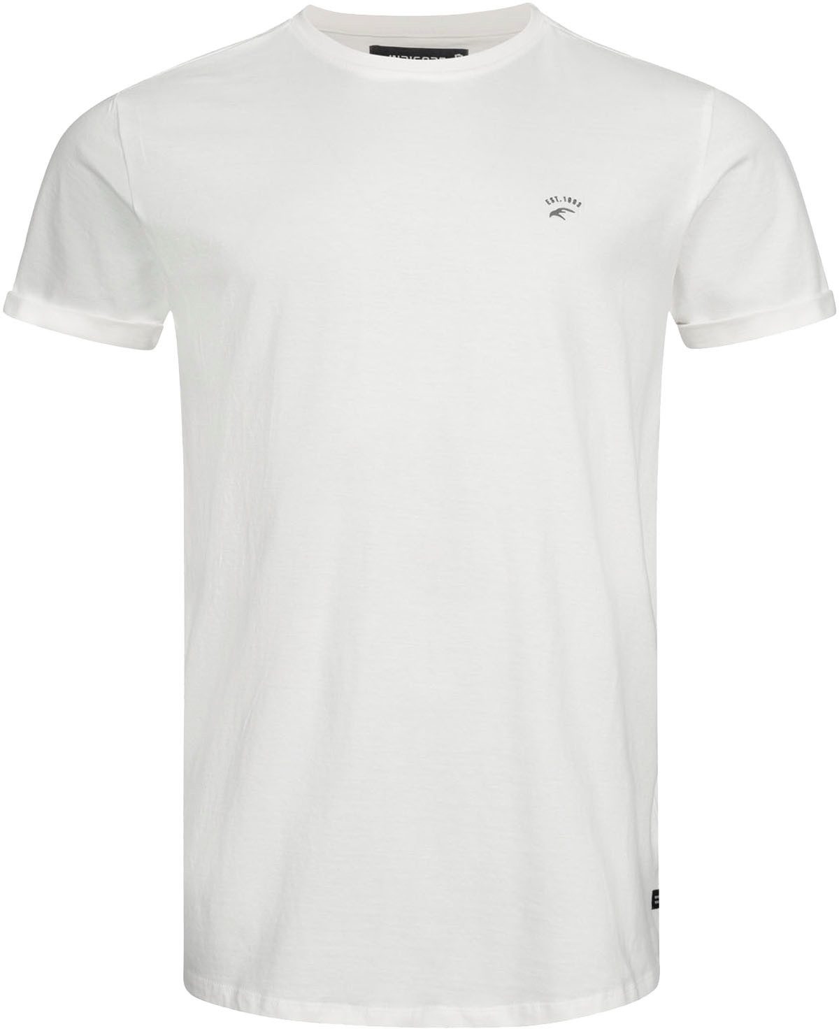 Indicode Shirt met ronde hals INKloge