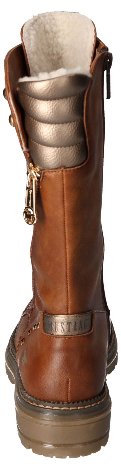Mustang Shoes Winterlaarzen veterschoenen, winterlaarzen met binnenrits
