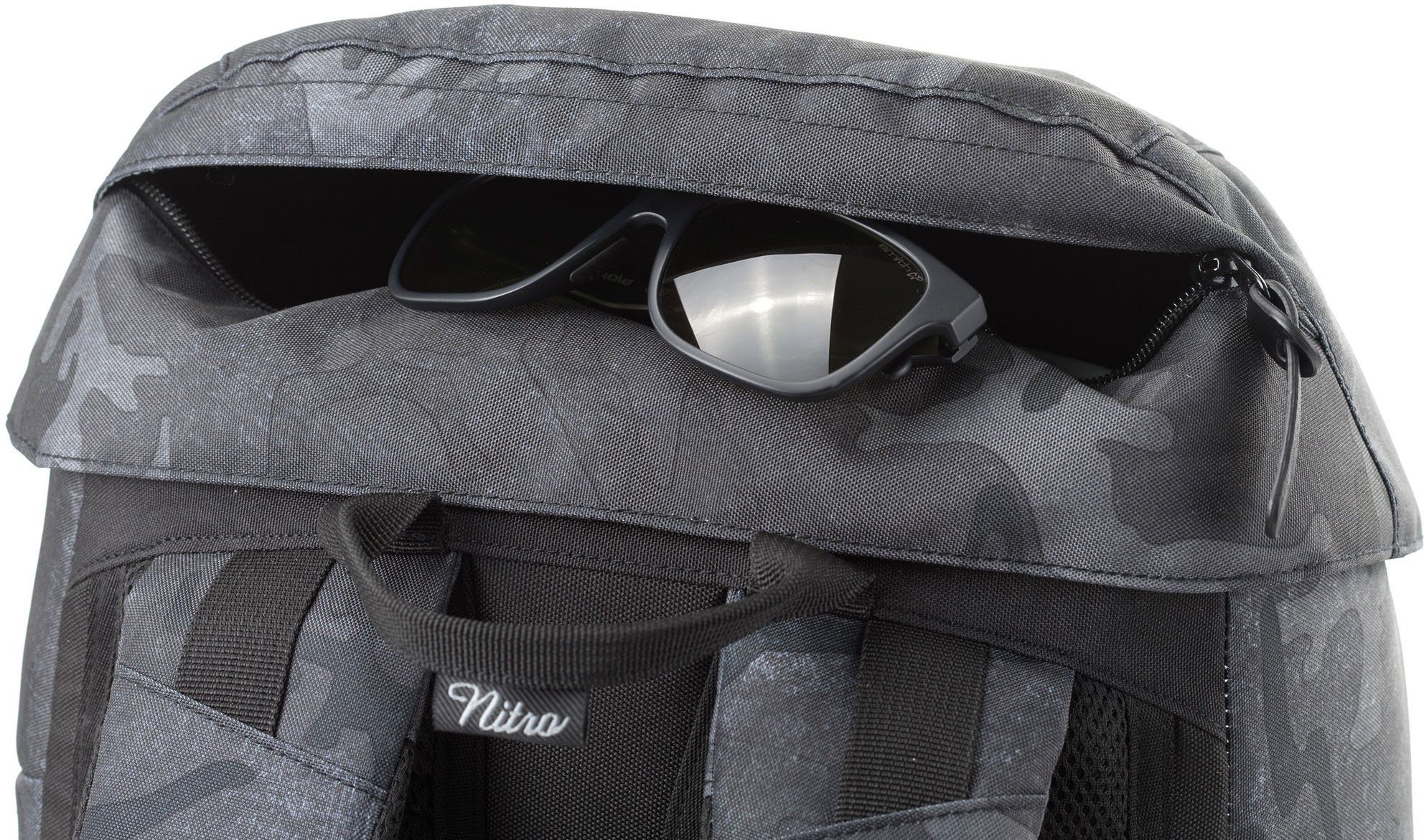 NITRO Laptoprugzak Weekendtas Reiserugzak met laptopvak, schoolrugzak, wanderrugzak