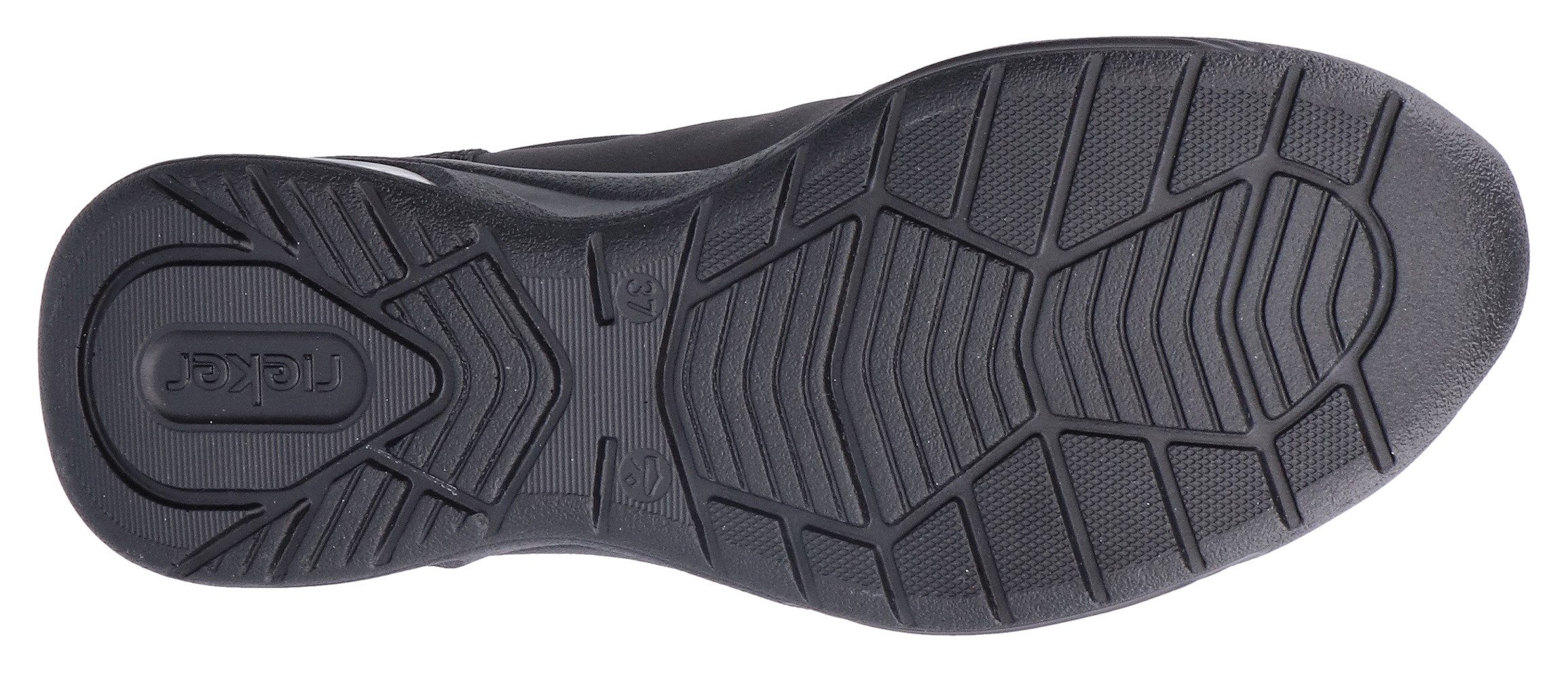 Rieker Sneakers vrijetijdsschoen, lage schoen, veterschoen met riekertex-membraan