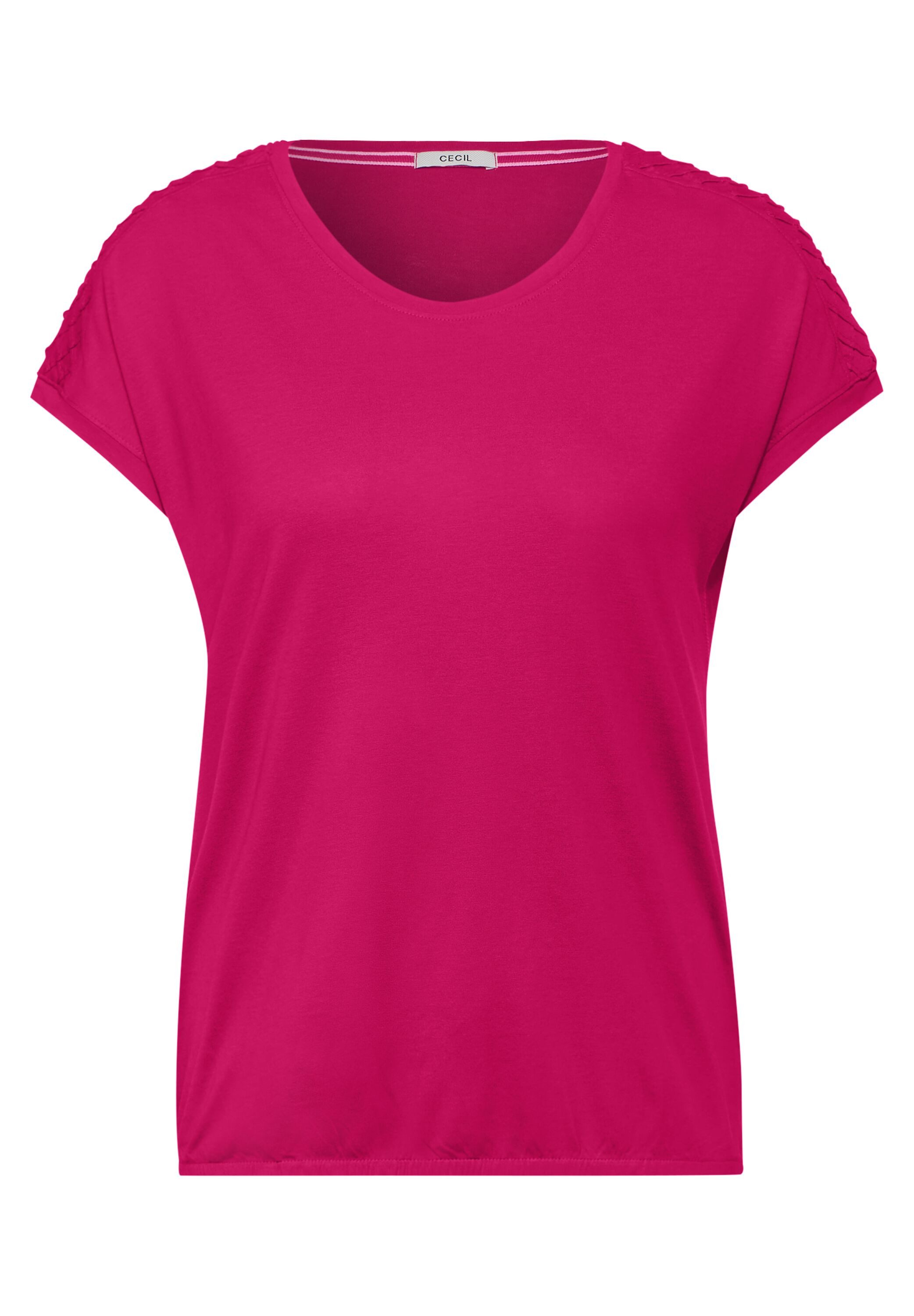 Cecil T-shirt met biesdecoratie