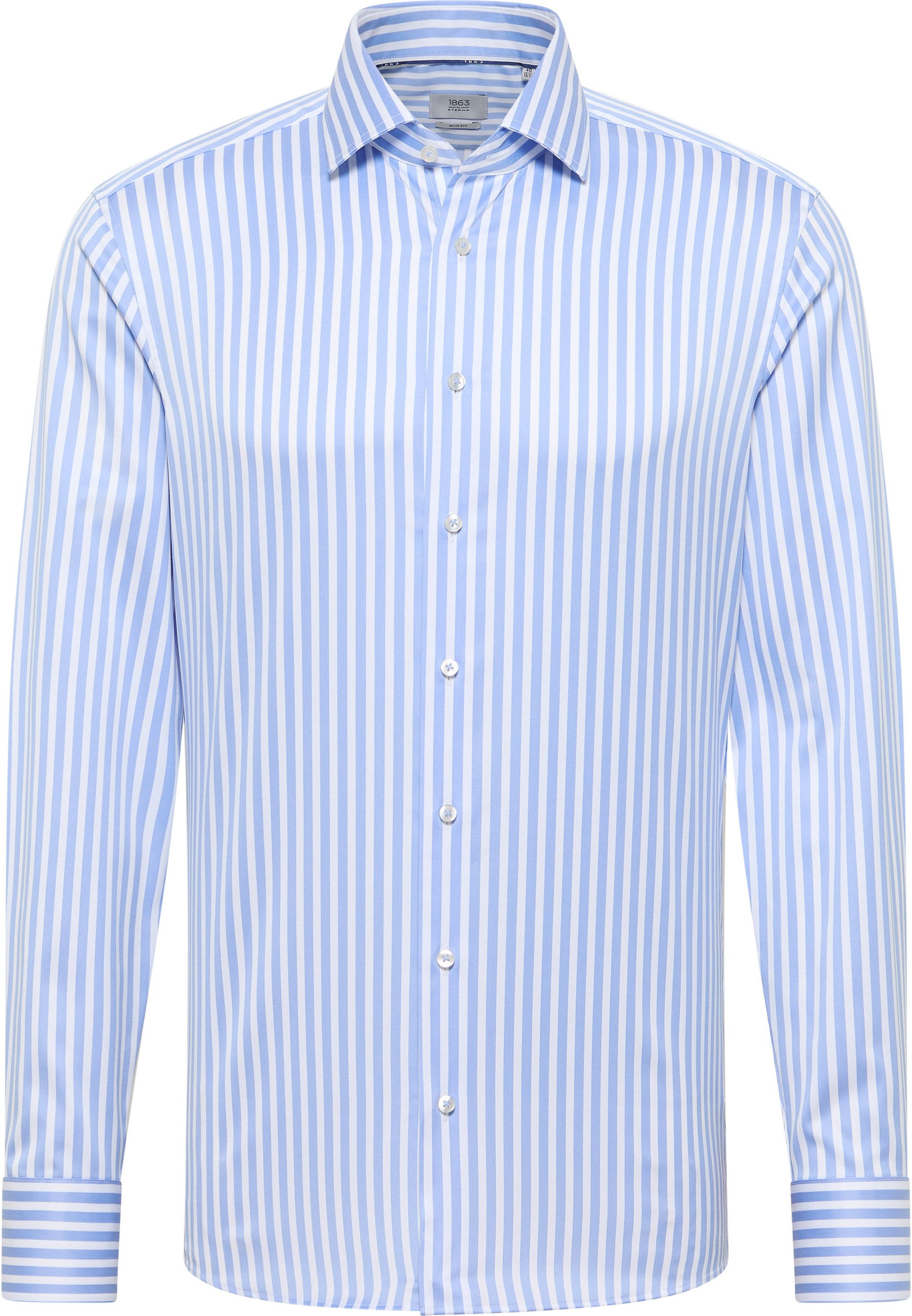 Eterna Overhemd met lange mouwen Slim fit NON IRON (strijkvrij)