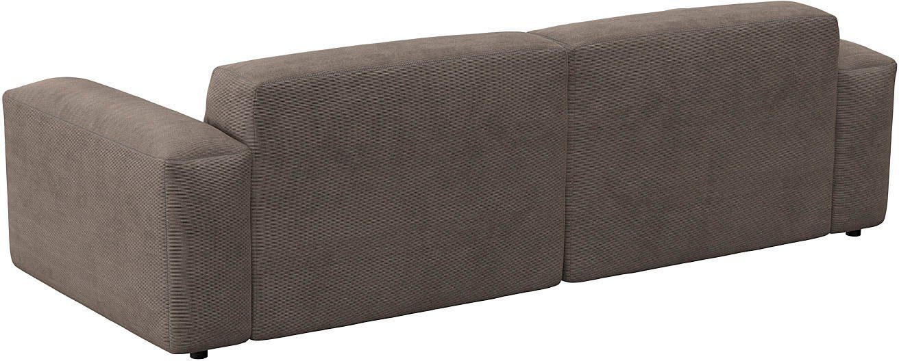 FLEXLUX 3-zitsbank Lucera bank, super comfortabel door hoogwaardige zitopbouw met koudschuim
