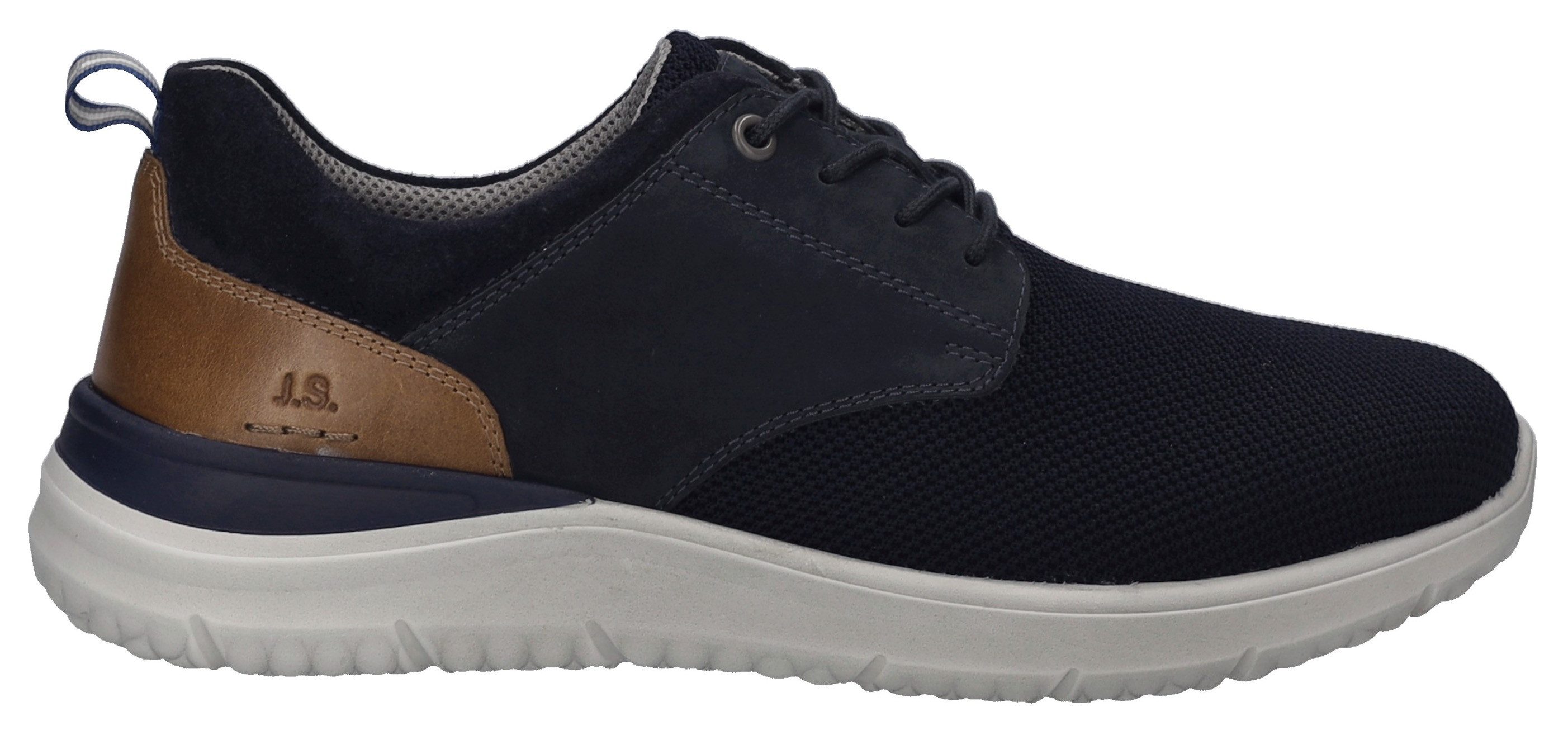 Josef Seibel Sneakers Wales 03 , instapschoen, slip-on sneaker, slipper met elastische veters