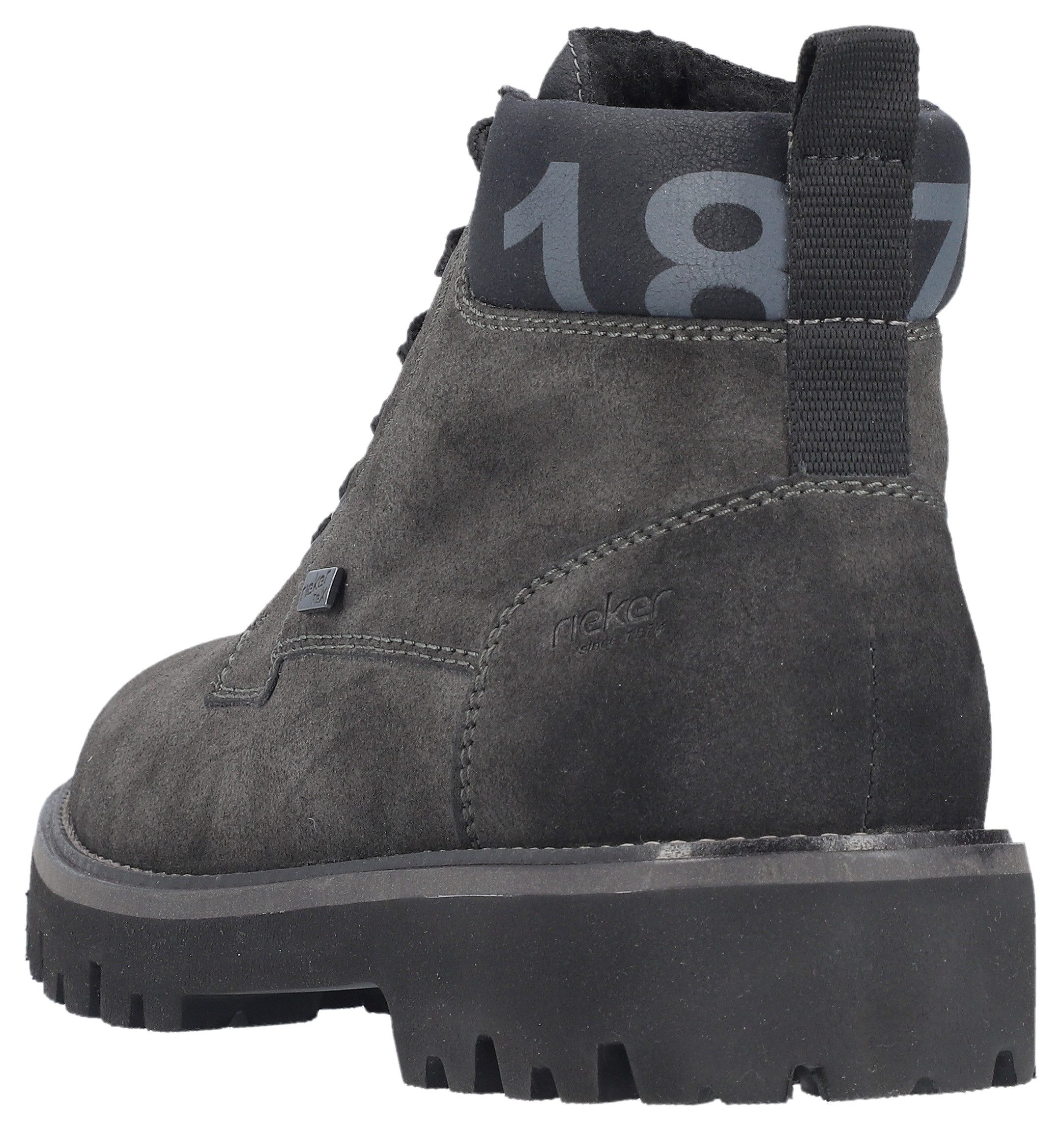 Rieker Winterlaarsjes winterlaarzen, outdoor-enkellaars met tex en binnenrits