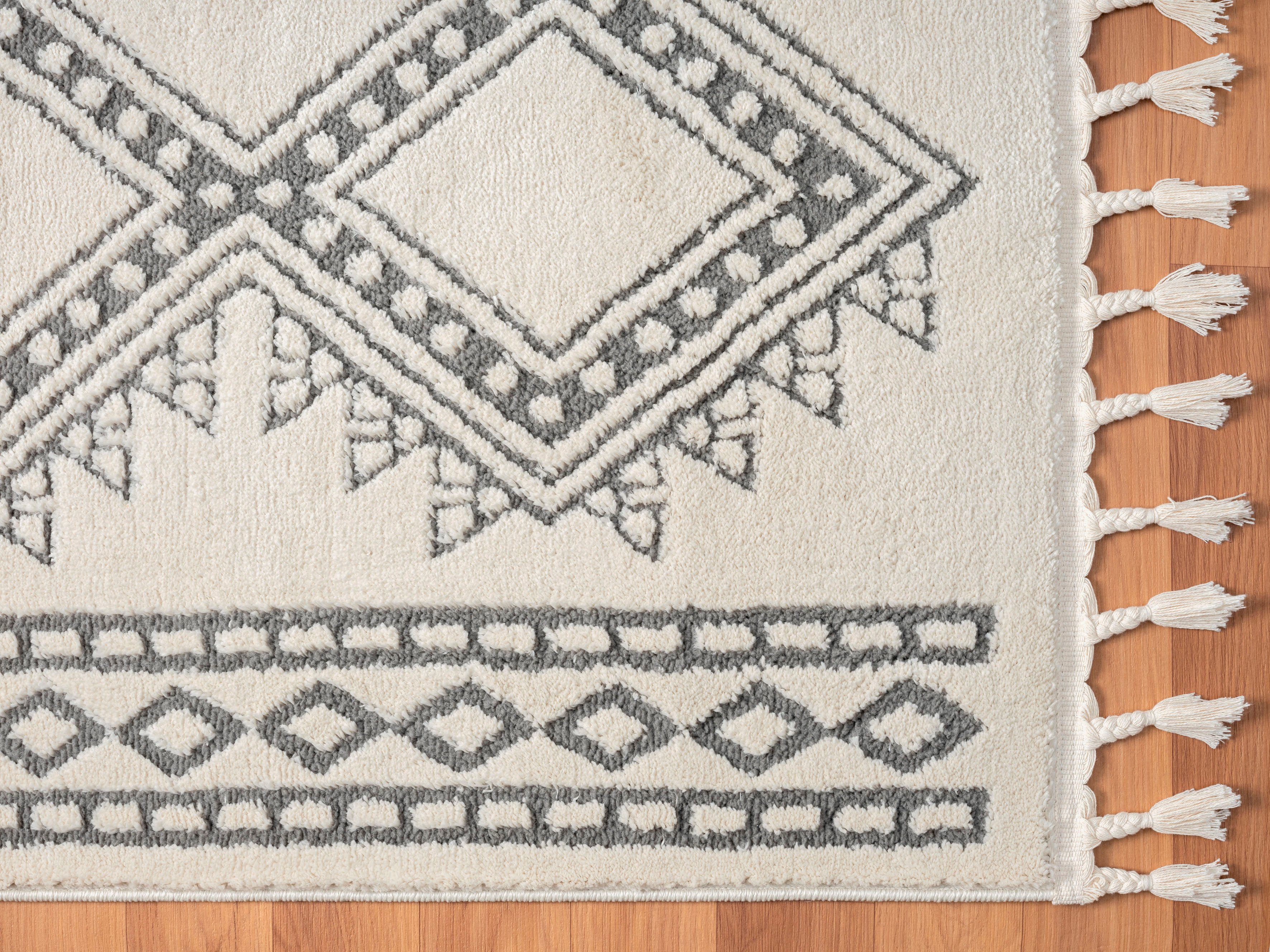 Myflair Möbel & Accessoires Hoogpolig vloerkleed Marokkaanse traditie voorraadopruiming modern, marokkaans ontwerp, fluffy zacht door hoogpolig